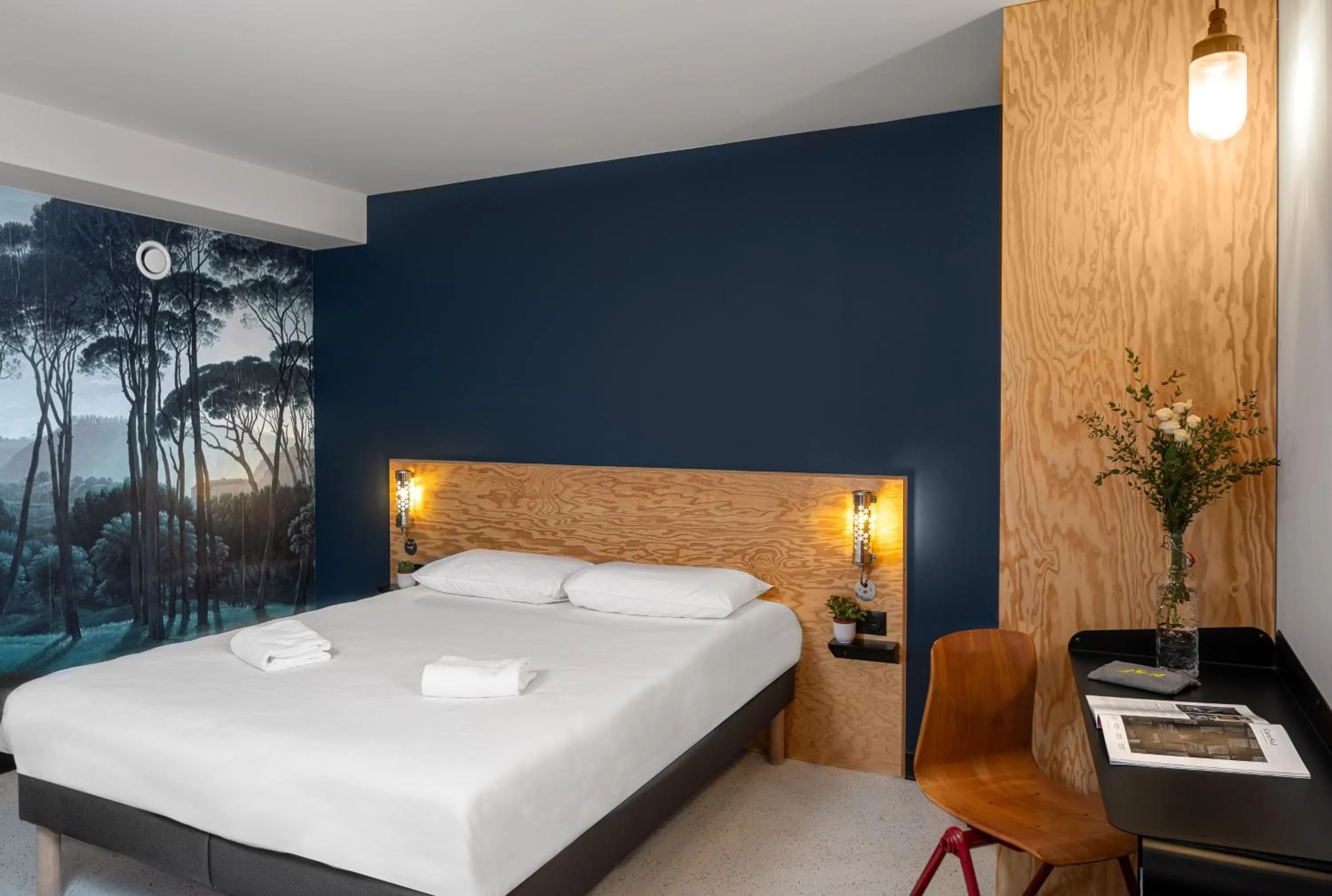Bed in Eklo Hotels Clermont-Ferrand Centre Gare