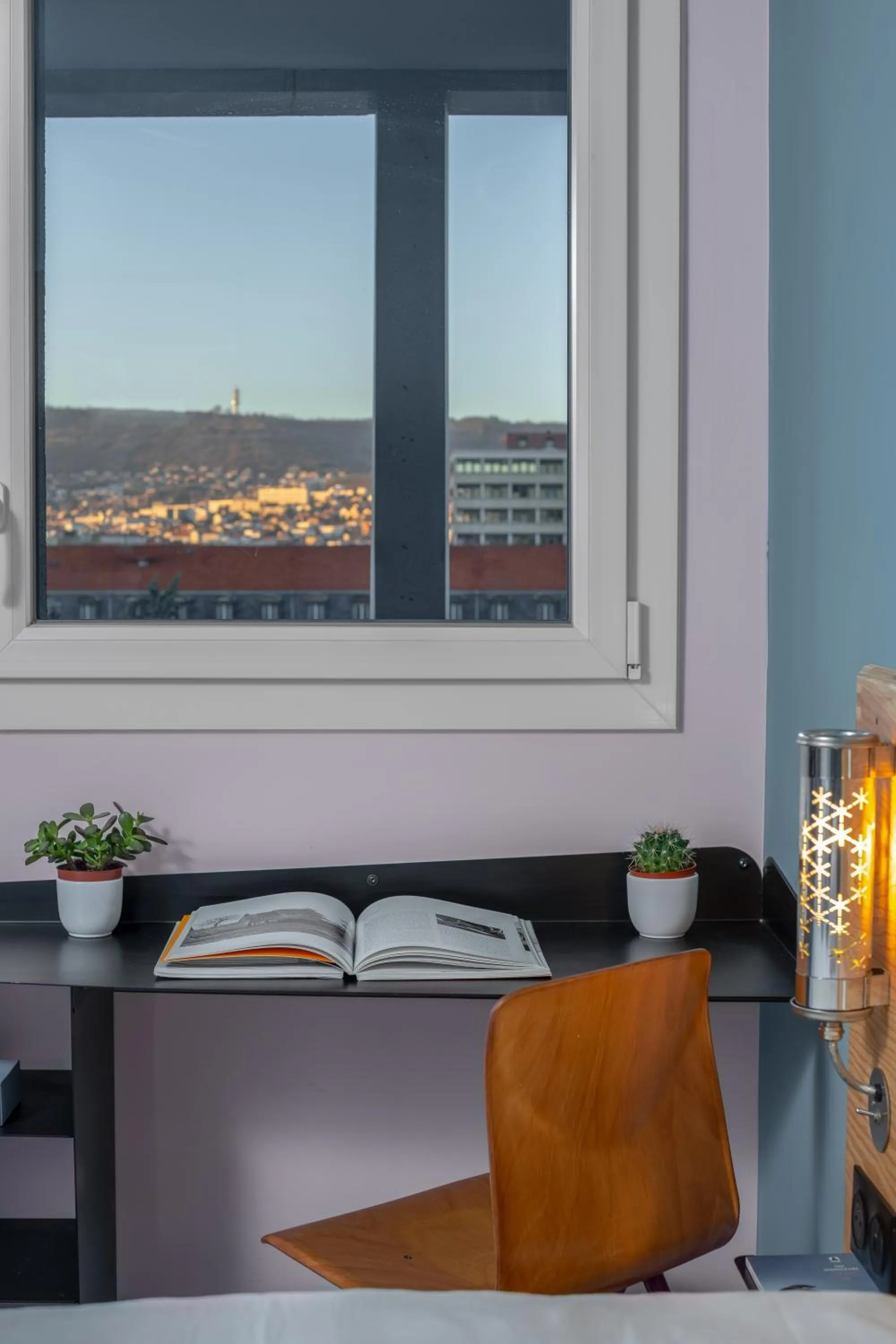 Decorative detail in Eklo Hotels Clermont-Ferrand Centre Gare