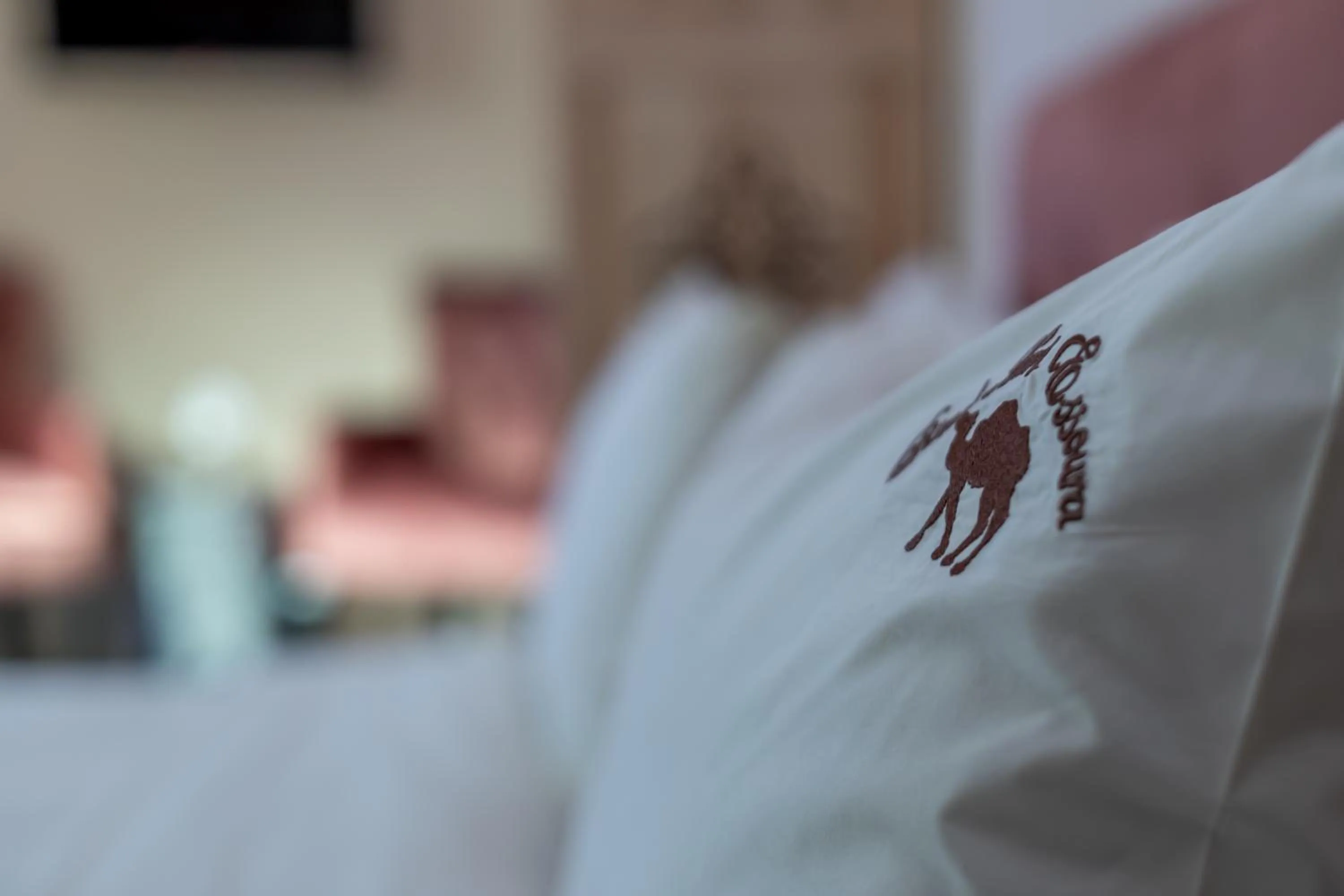 Bed in Riad Hart Essoura