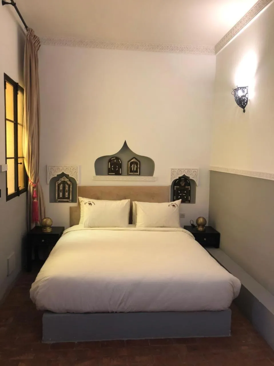 Bed in Riad Hart Essoura