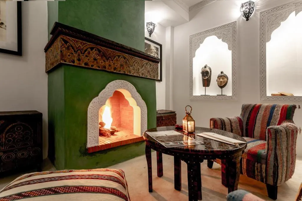 Living room in Riad Hart Essoura