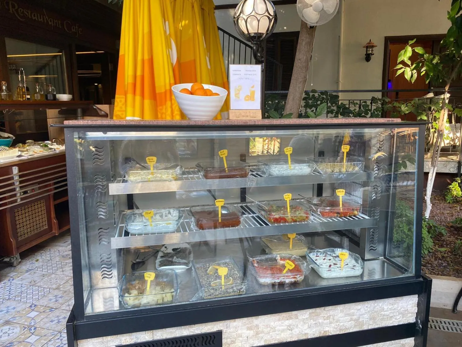 Buffet breakfast in Castle Old Town Hotel