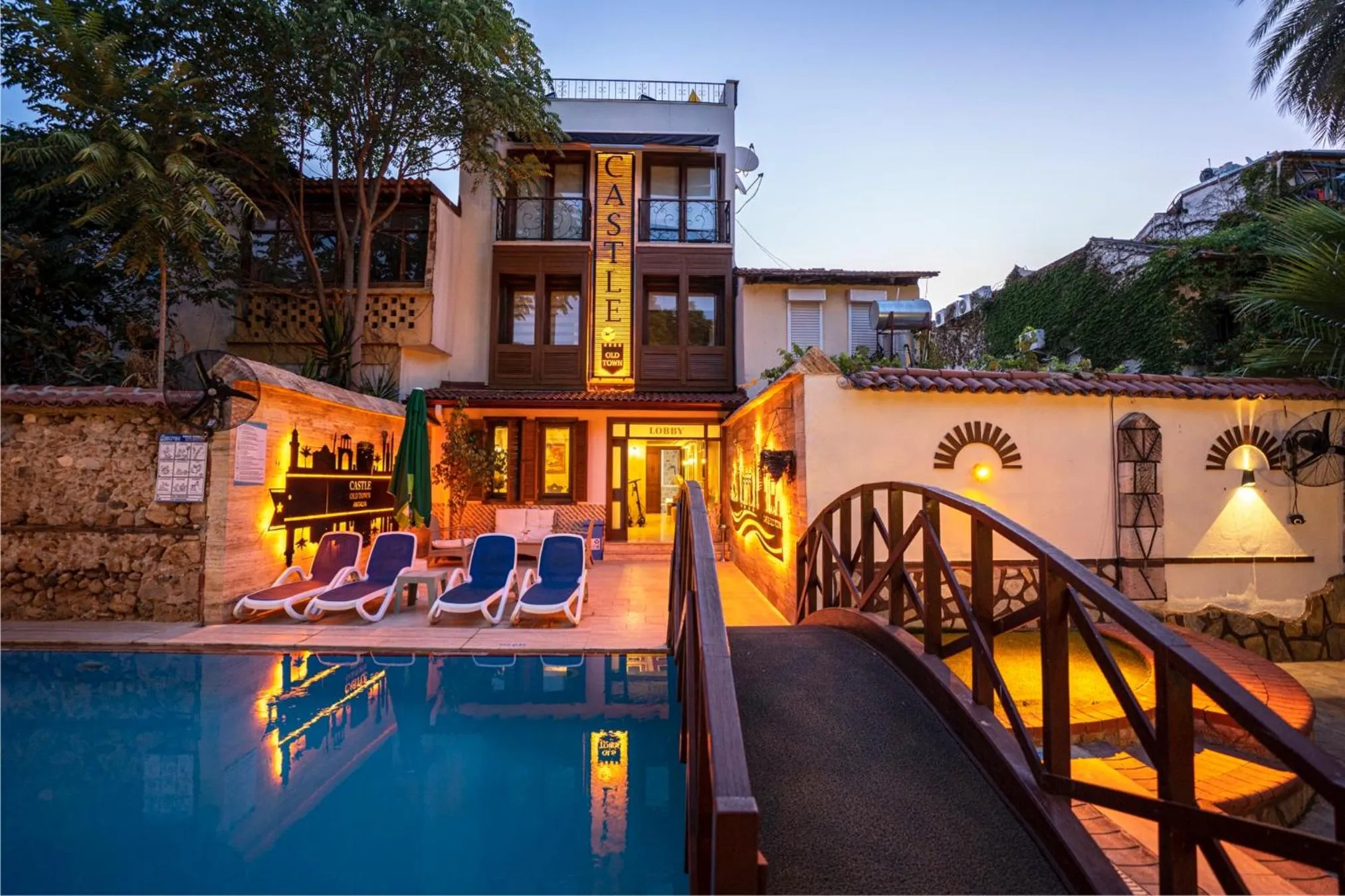 Property building in Castle Old Town Hotel