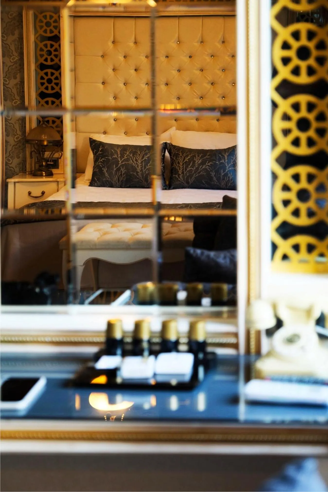 Bed in Castle Old Town Hotel