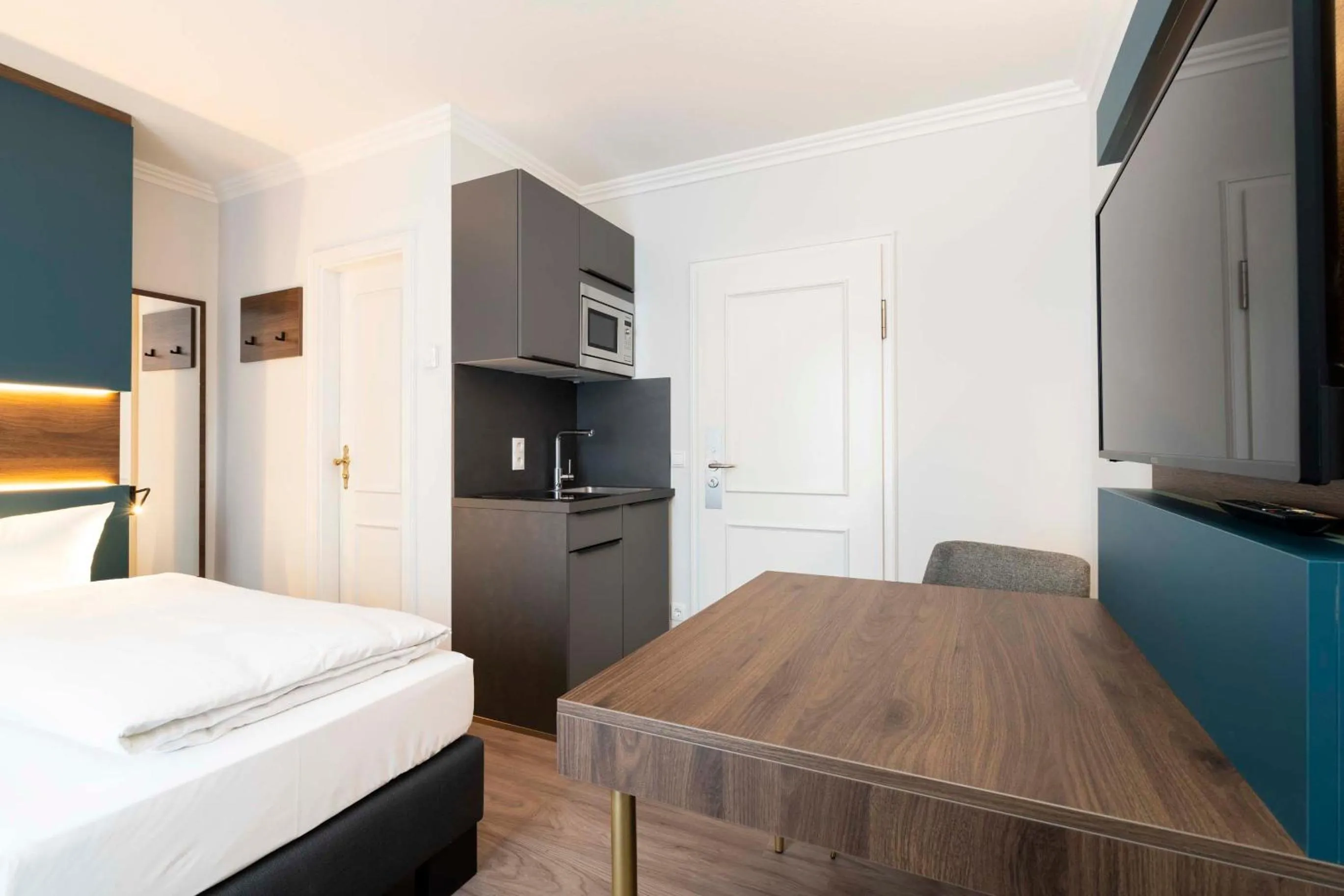 Bed in Hotel Rosenhof bei Bamberg