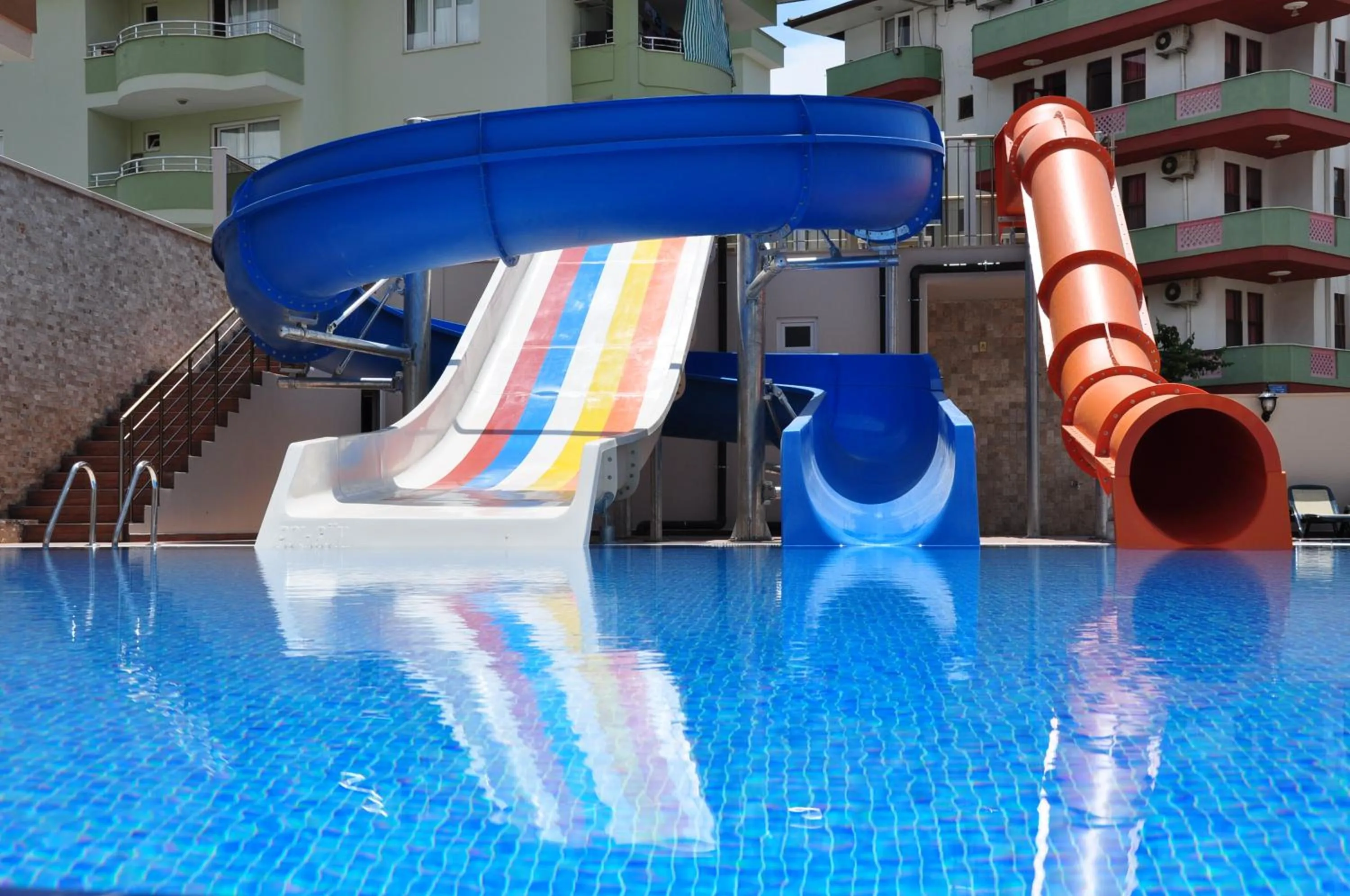 Aqua park in Almera Park Apart Hotel