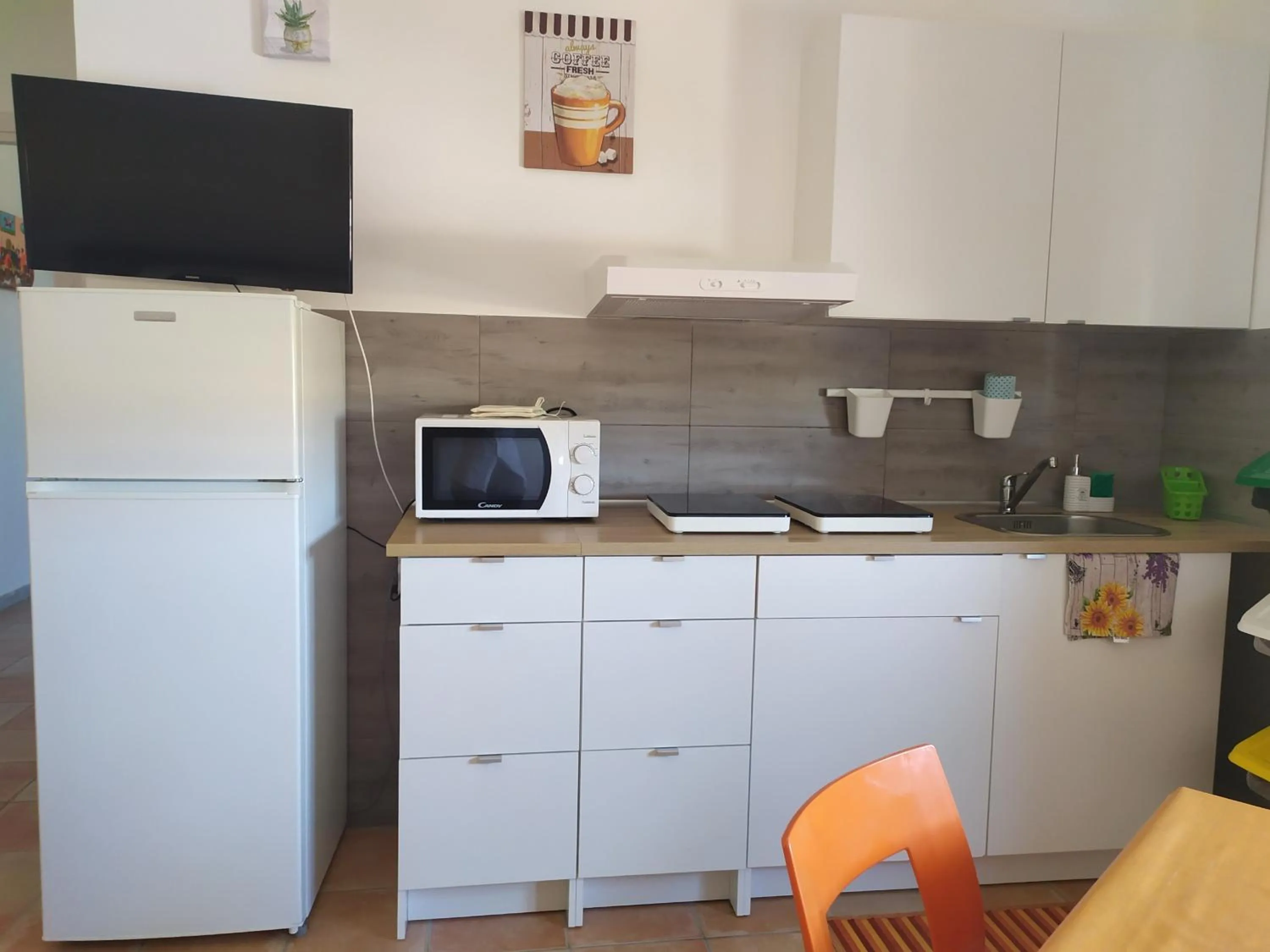 Kitchen or kitchenette in Le casette di Frà al Bondì