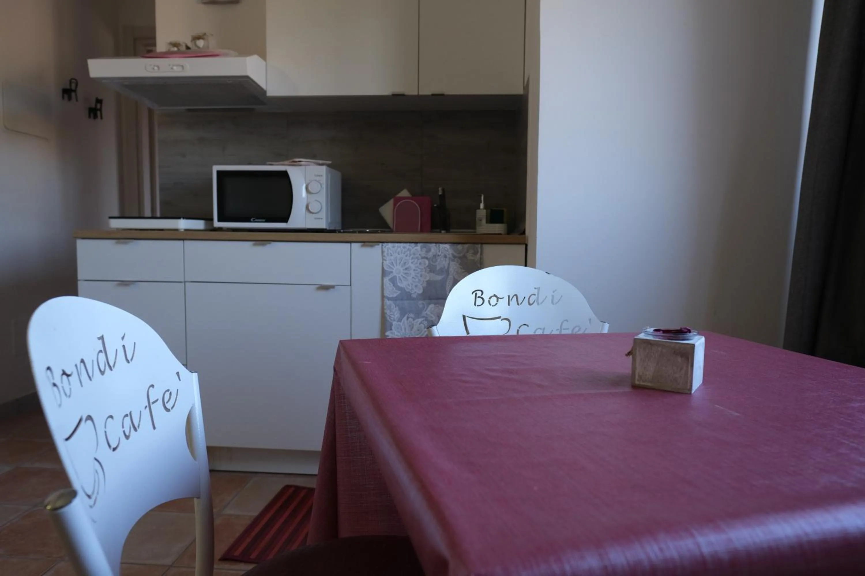 Kitchen or kitchenette in Le casette di Frà al Bondì