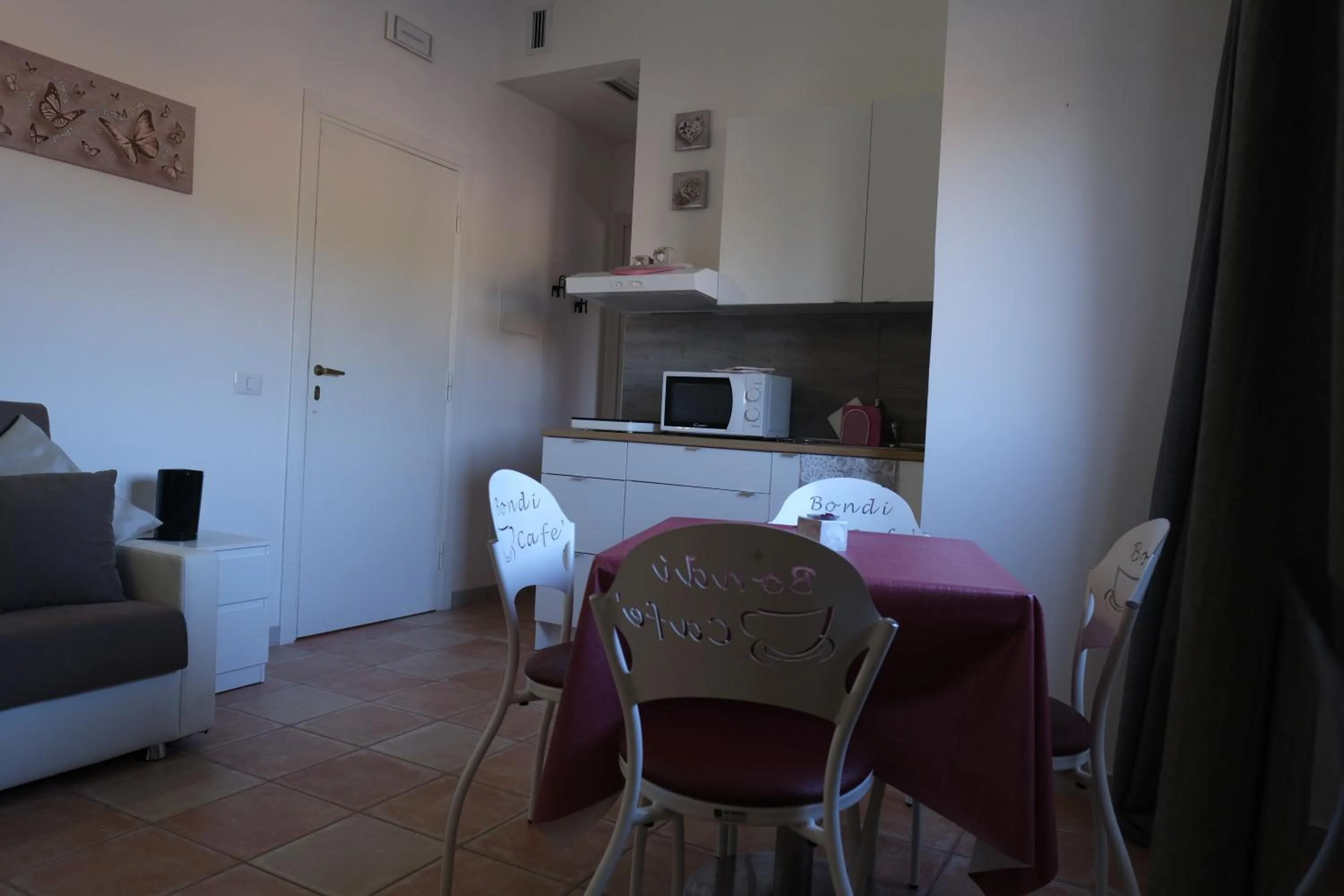 Kitchen or kitchenette in Le casette di Frà al Bondì