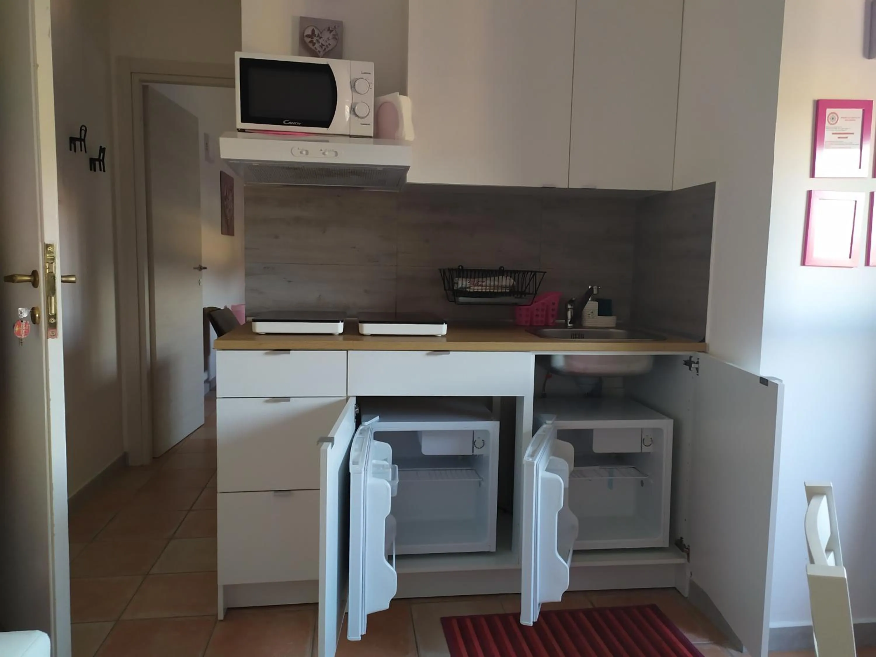 Kitchen or kitchenette in Le casette di Frà al Bondì