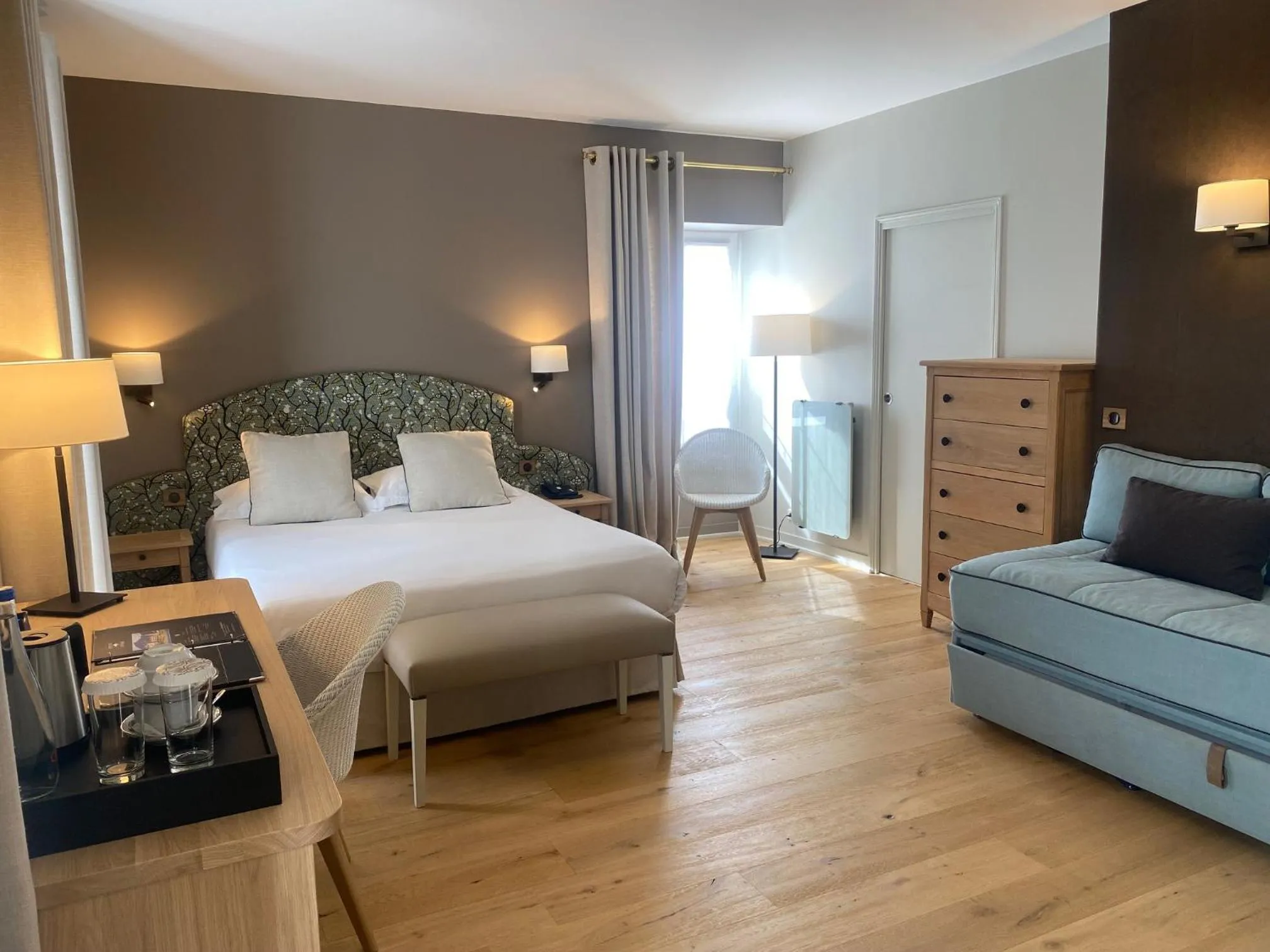 Bed in Hôtel de la Plage - Saint Jean de Luz