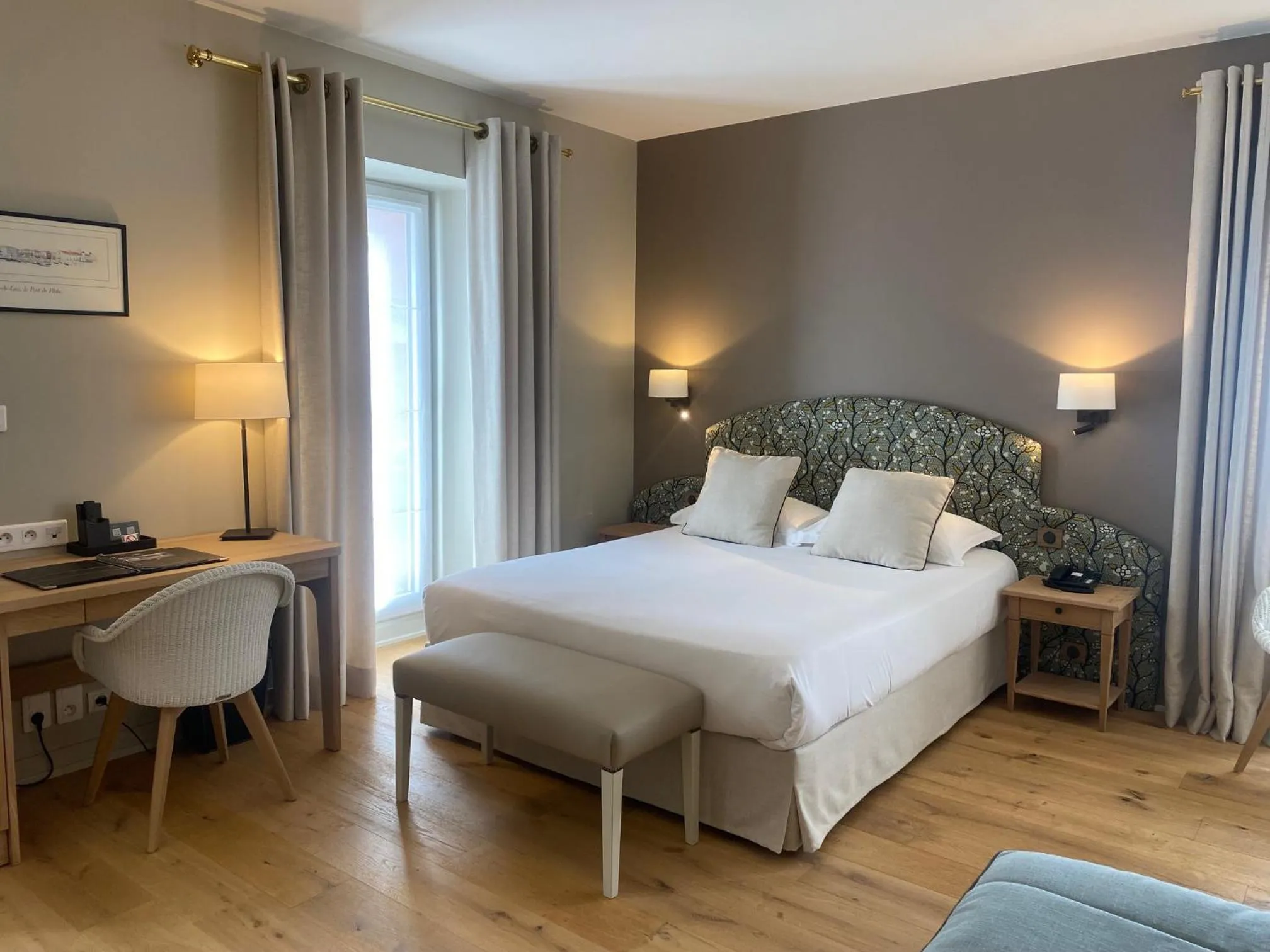 Bed in Hôtel de la Plage - Saint Jean de Luz