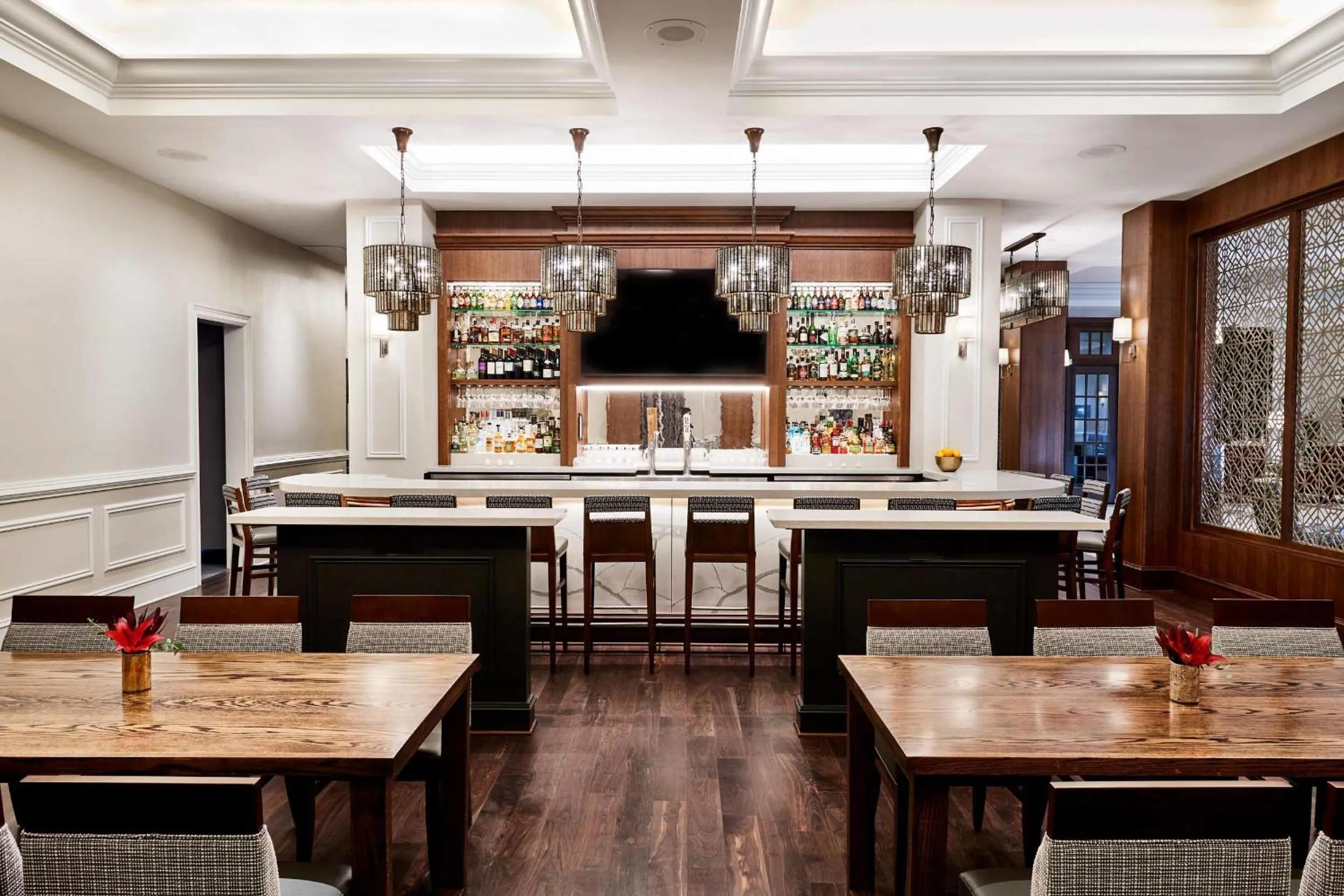 Seating area in The Inn at Elon