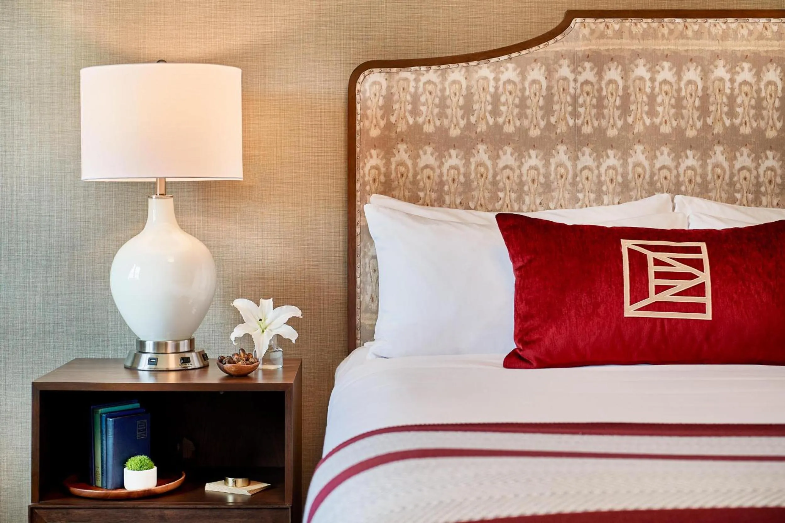 Bed in The Inn at Elon