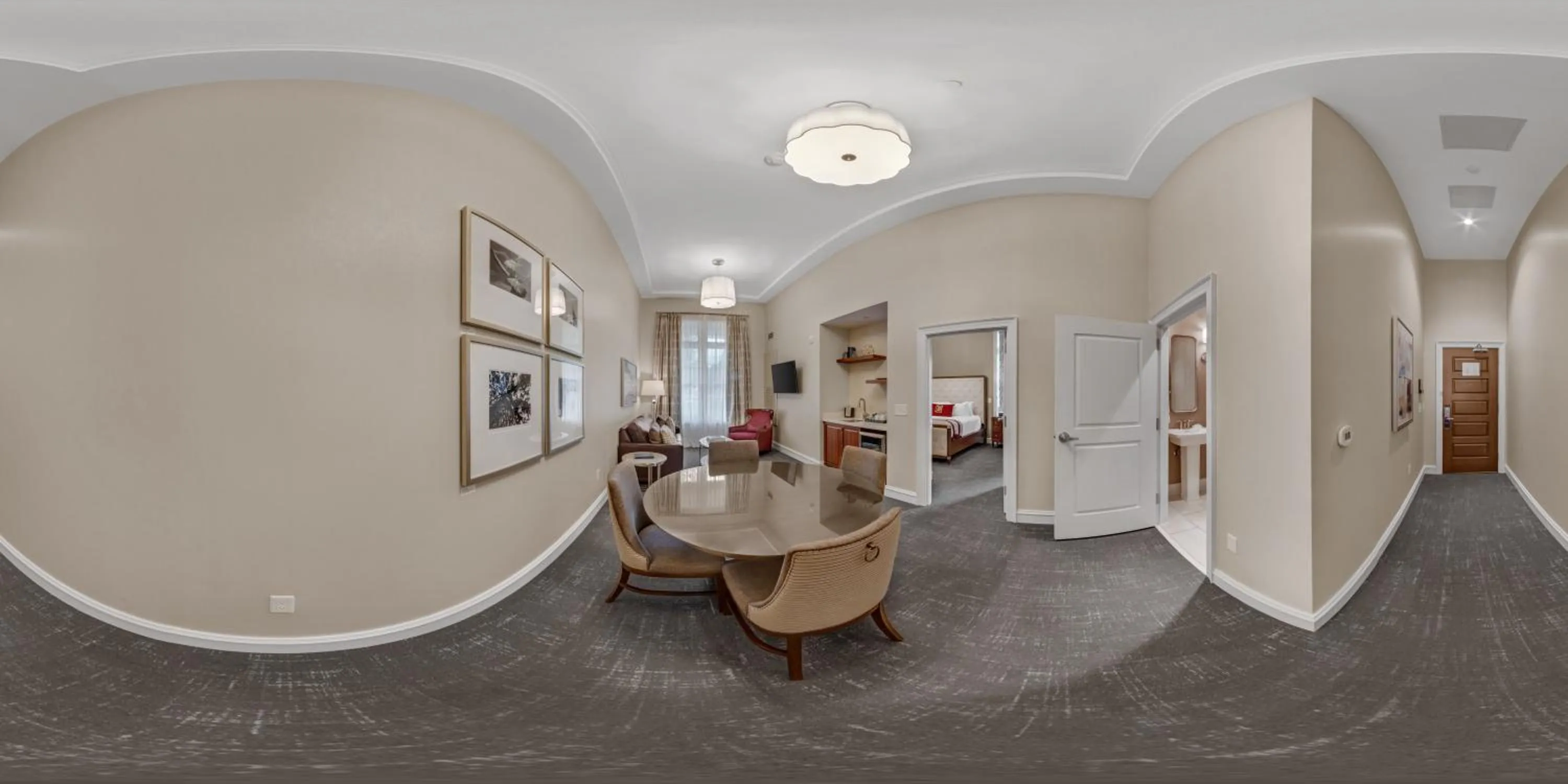 Living room in The Inn at Elon