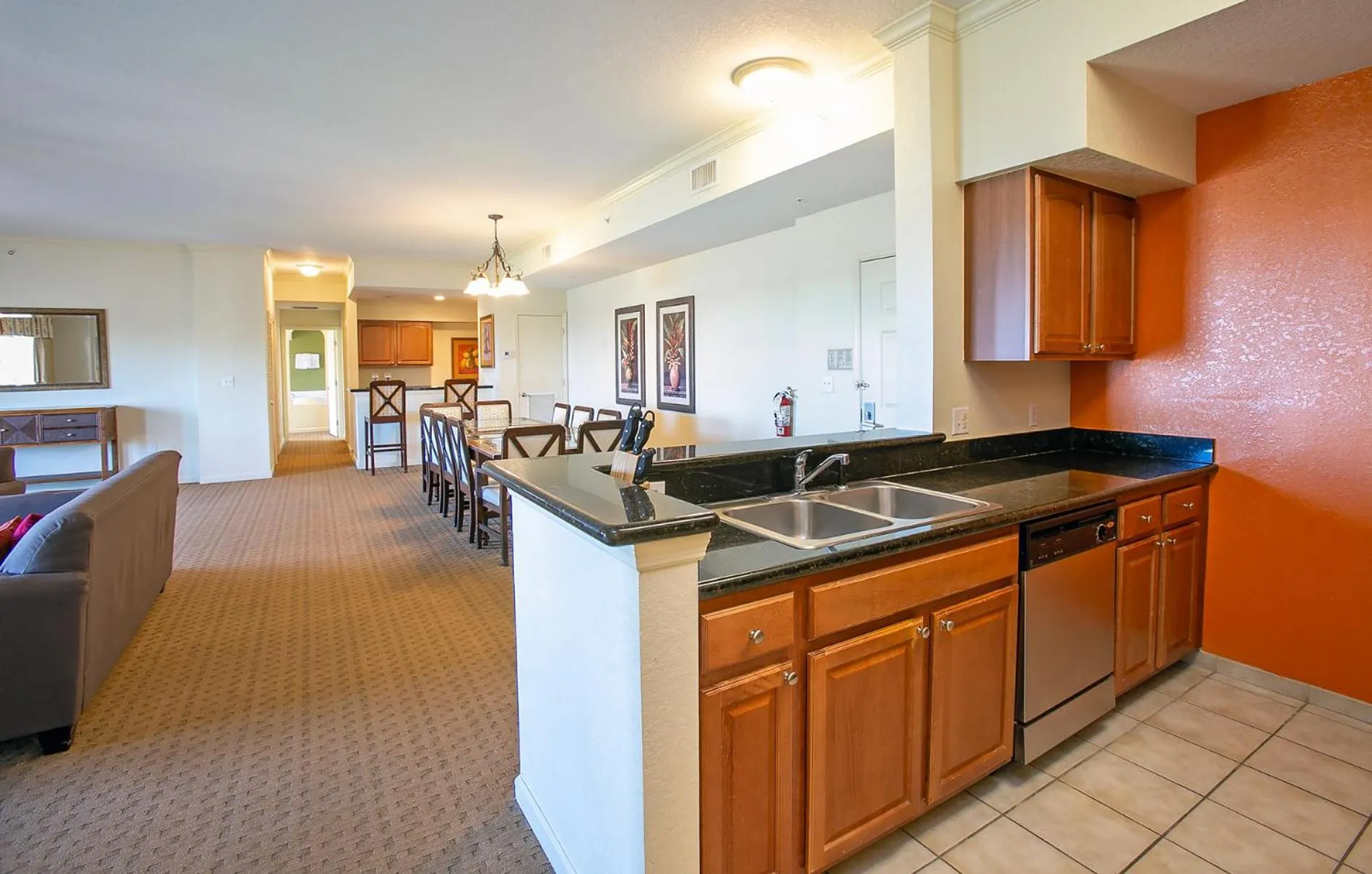 Kitchen or kitchenette in Lake Buena Vista Resort Village and Spa, Near Disney