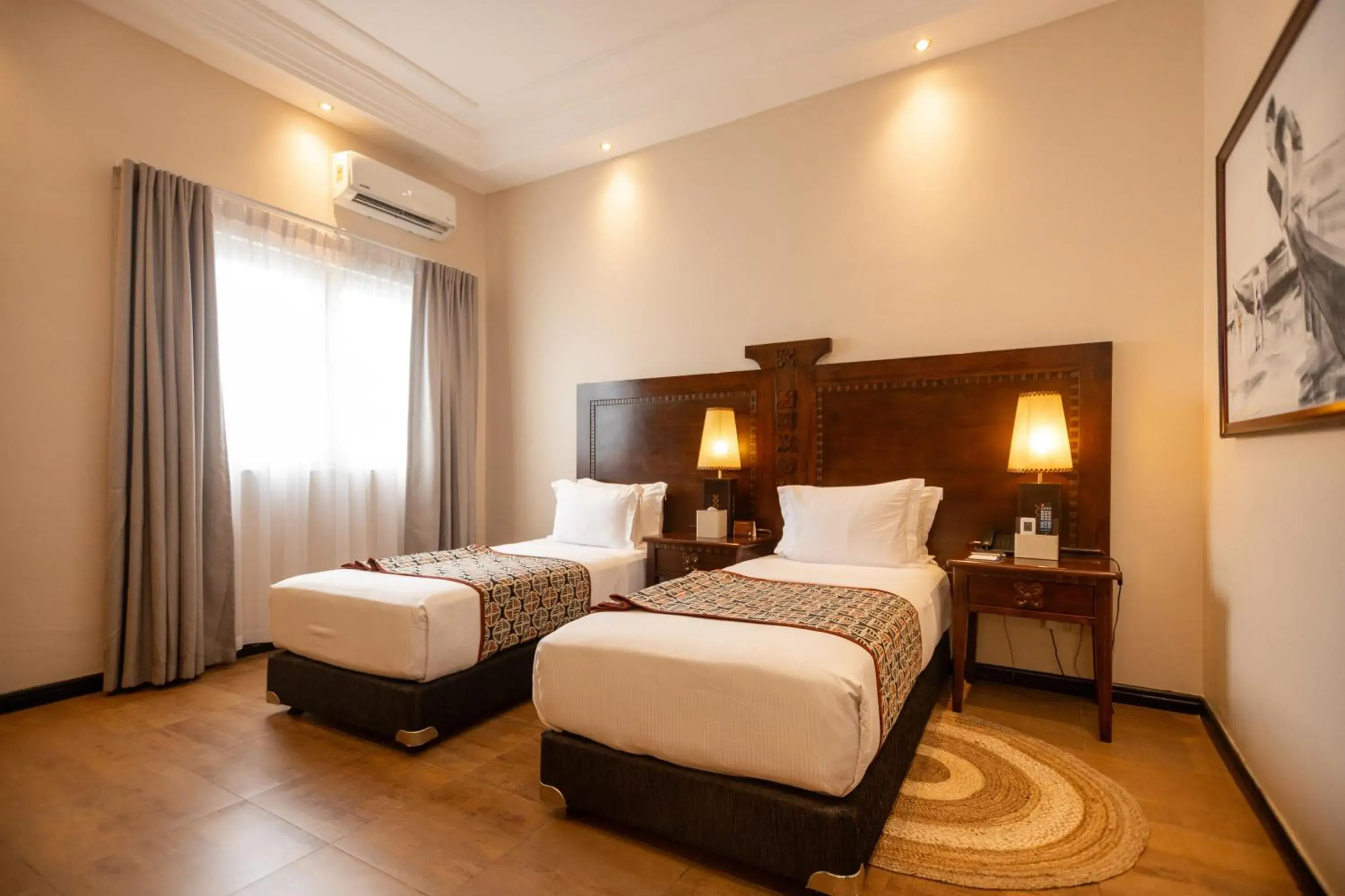 Club Twin Room in The African Regent Hotel Club Twin Room in The African Regent Hotel