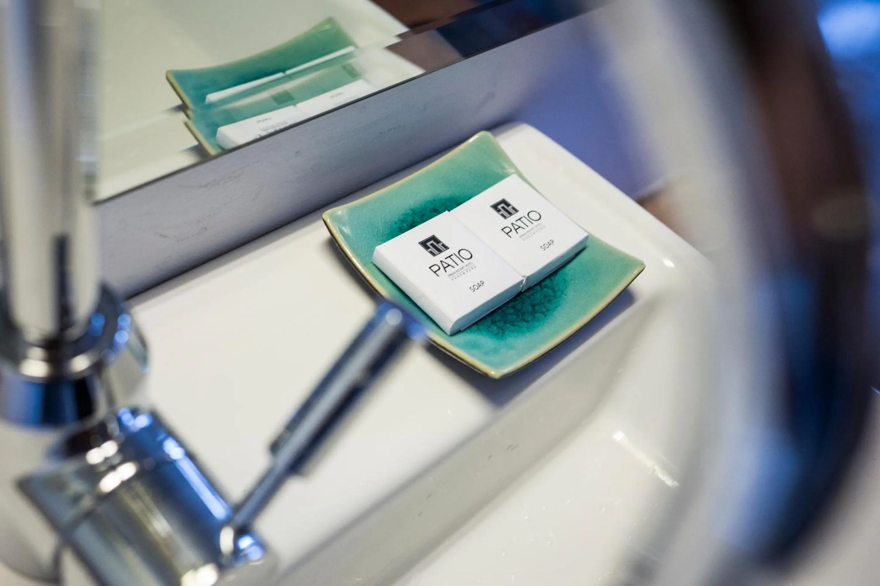 Bathroom in PATIO Hotel & Urban Resort