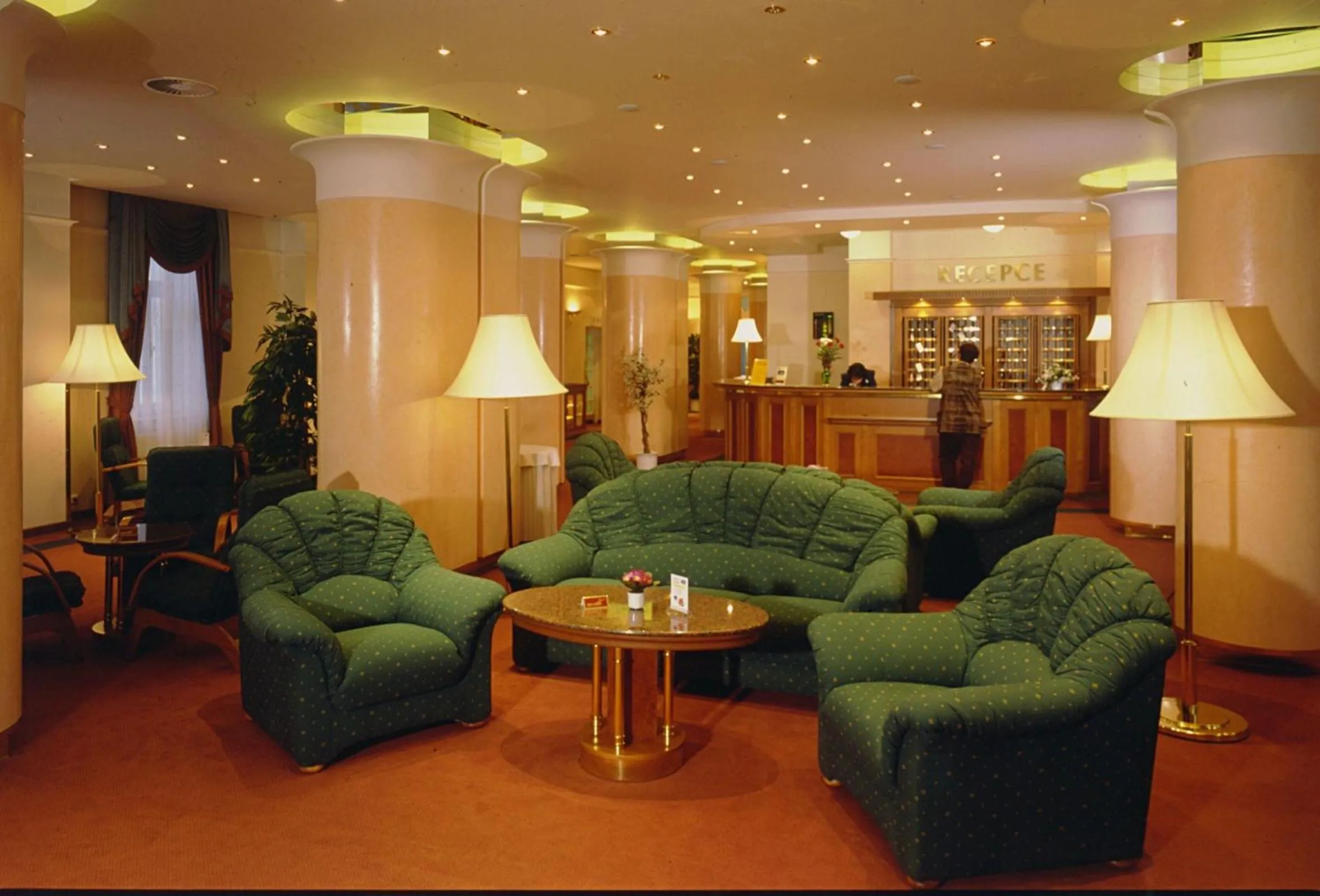 Lobby or reception in Ensana Centrální Lázně - Maria Spa