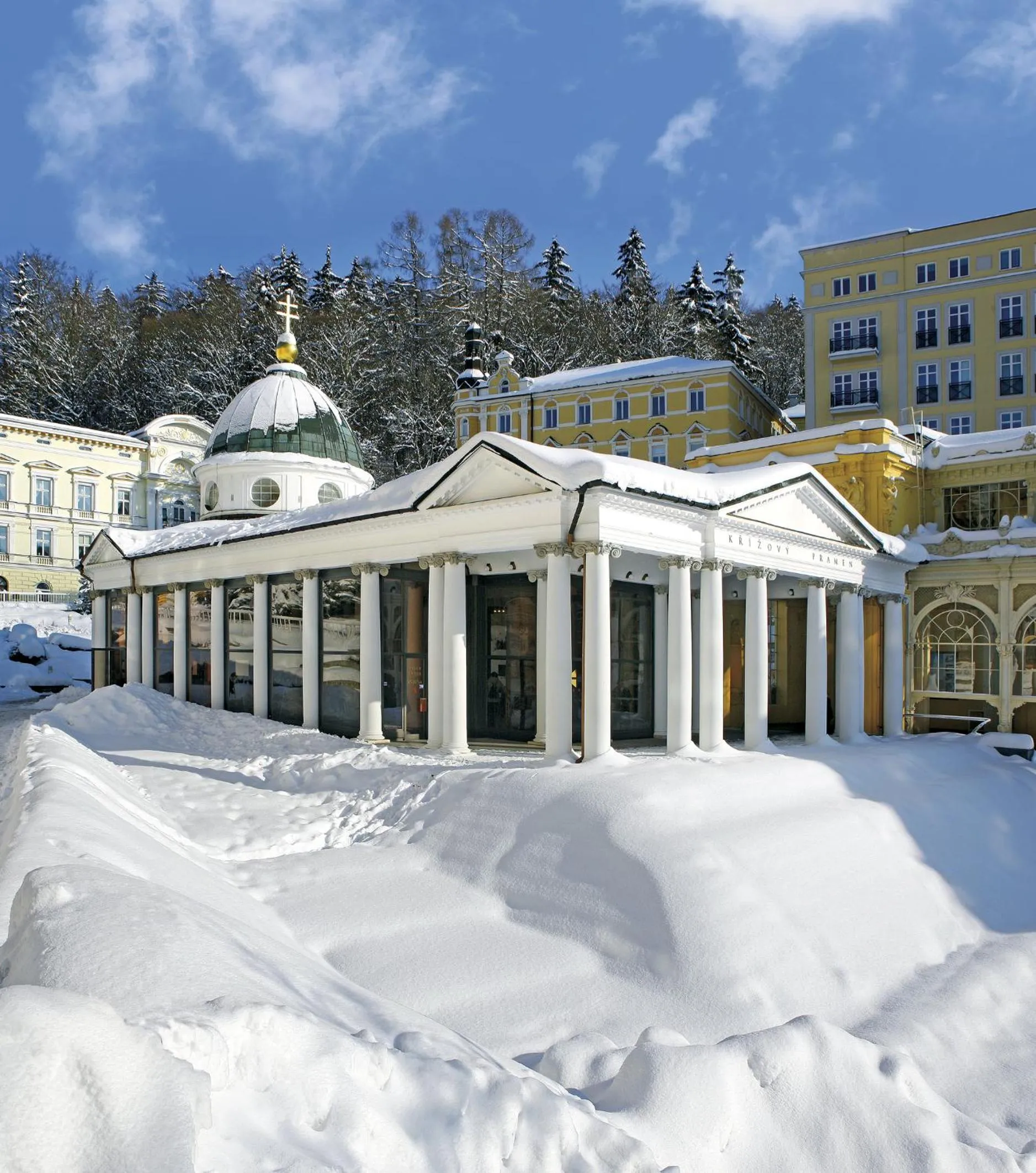 Winter in Ensana Centrální Lázně - Maria Spa