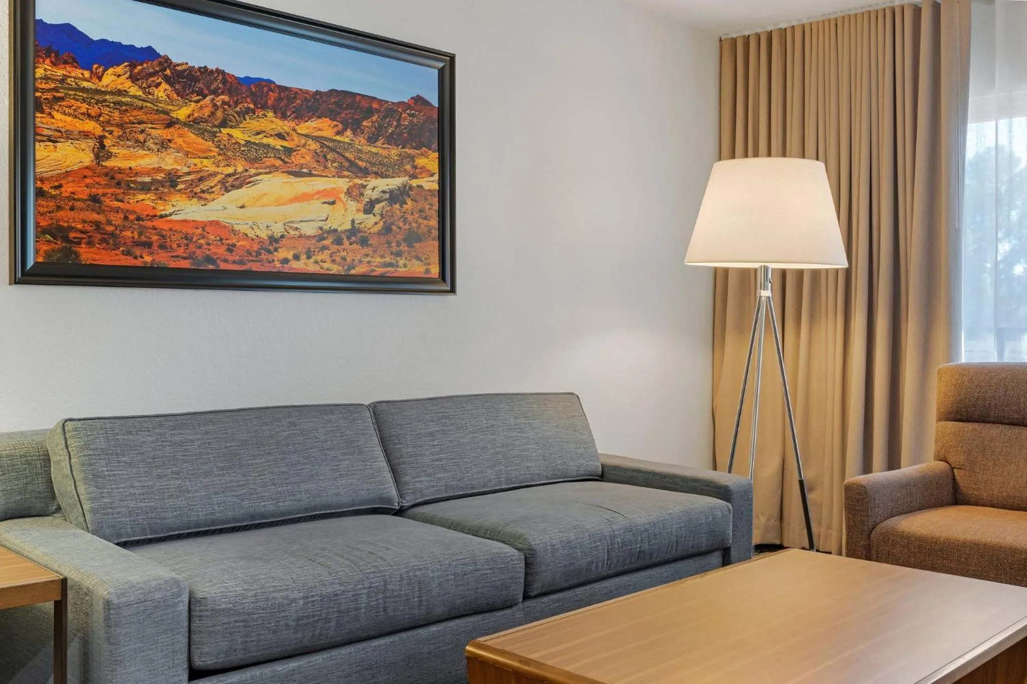 Living room in Desert Rose Resort