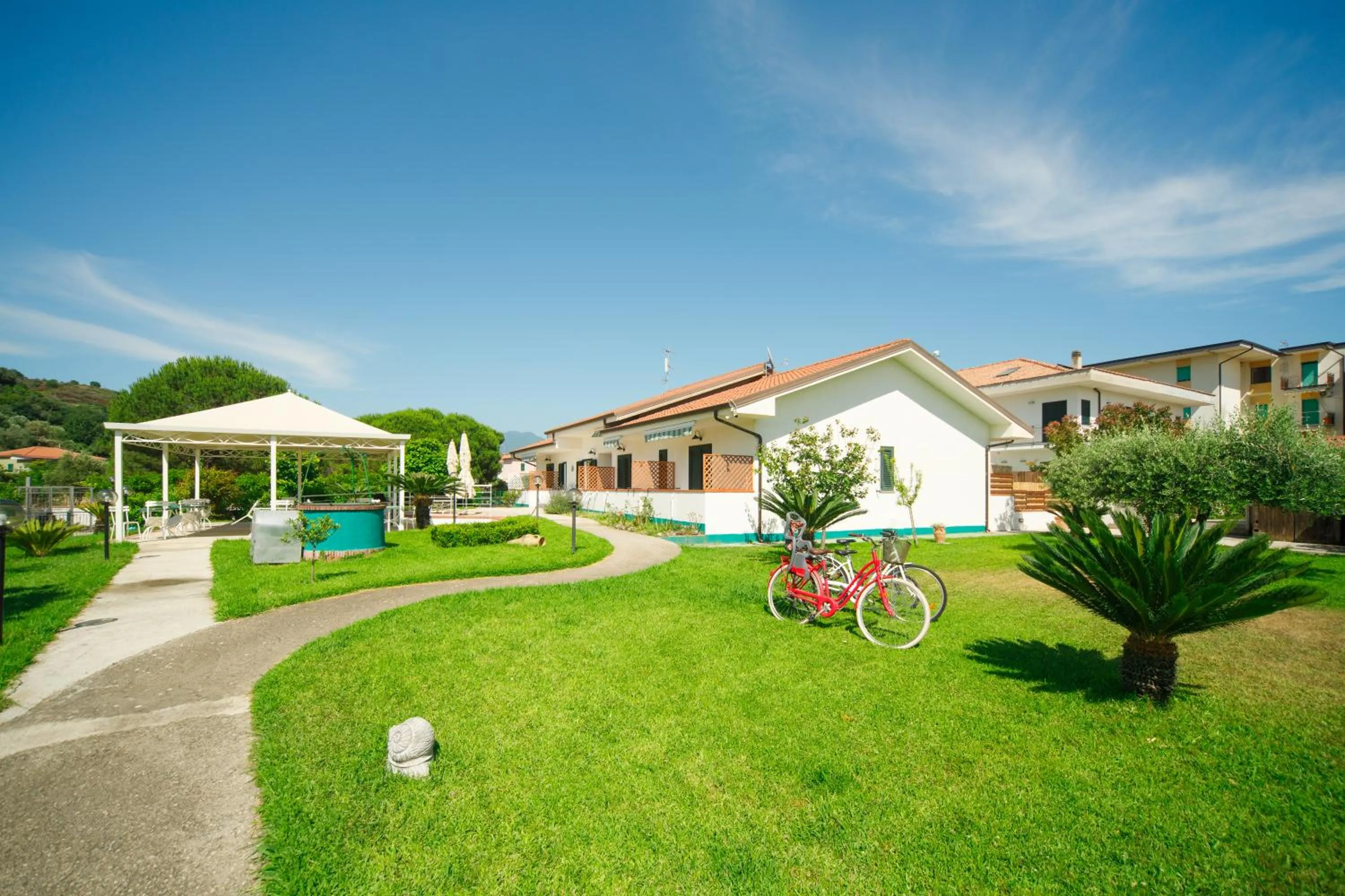 Garden view in Villa Maredona