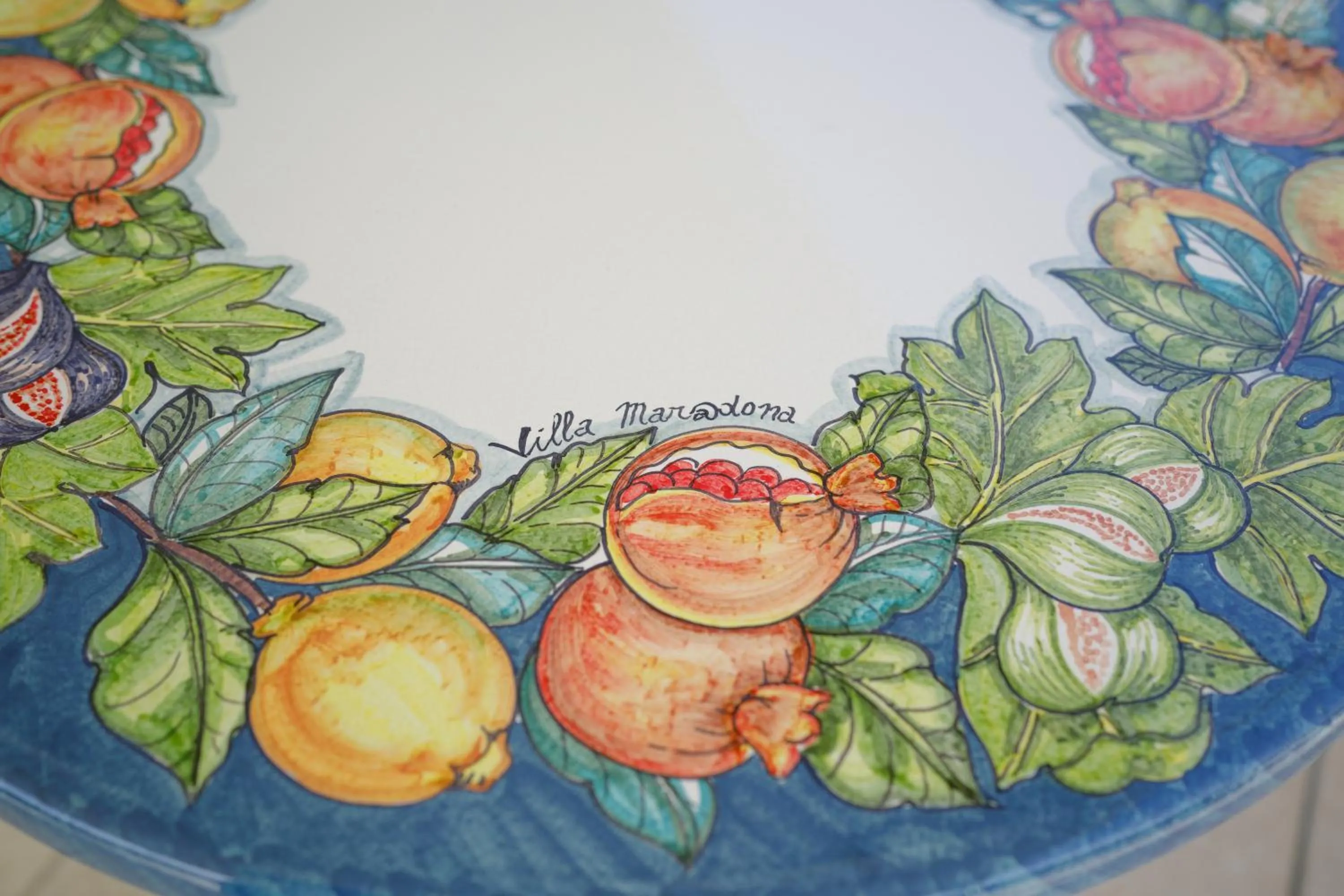 Decorative detail in Villa Maredona