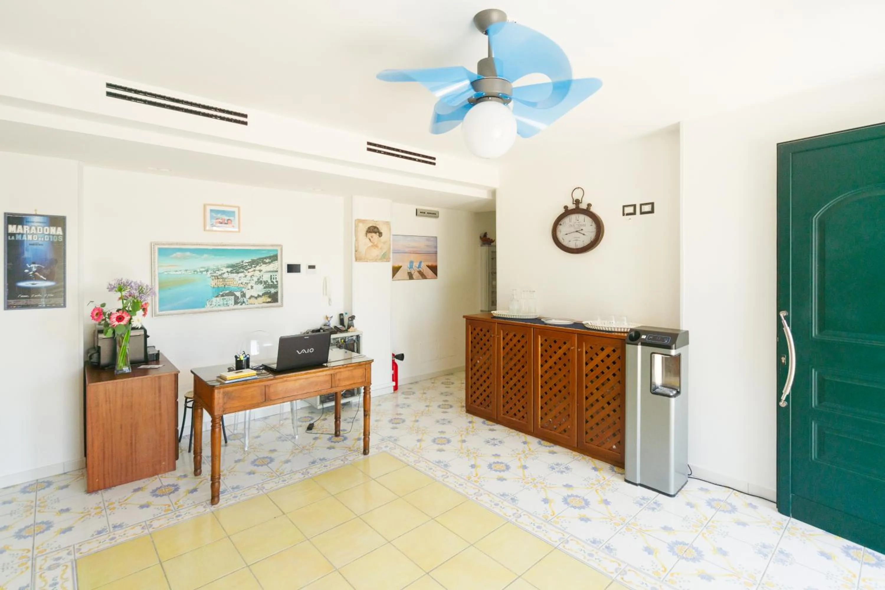 Lobby or reception in Villa Maredona