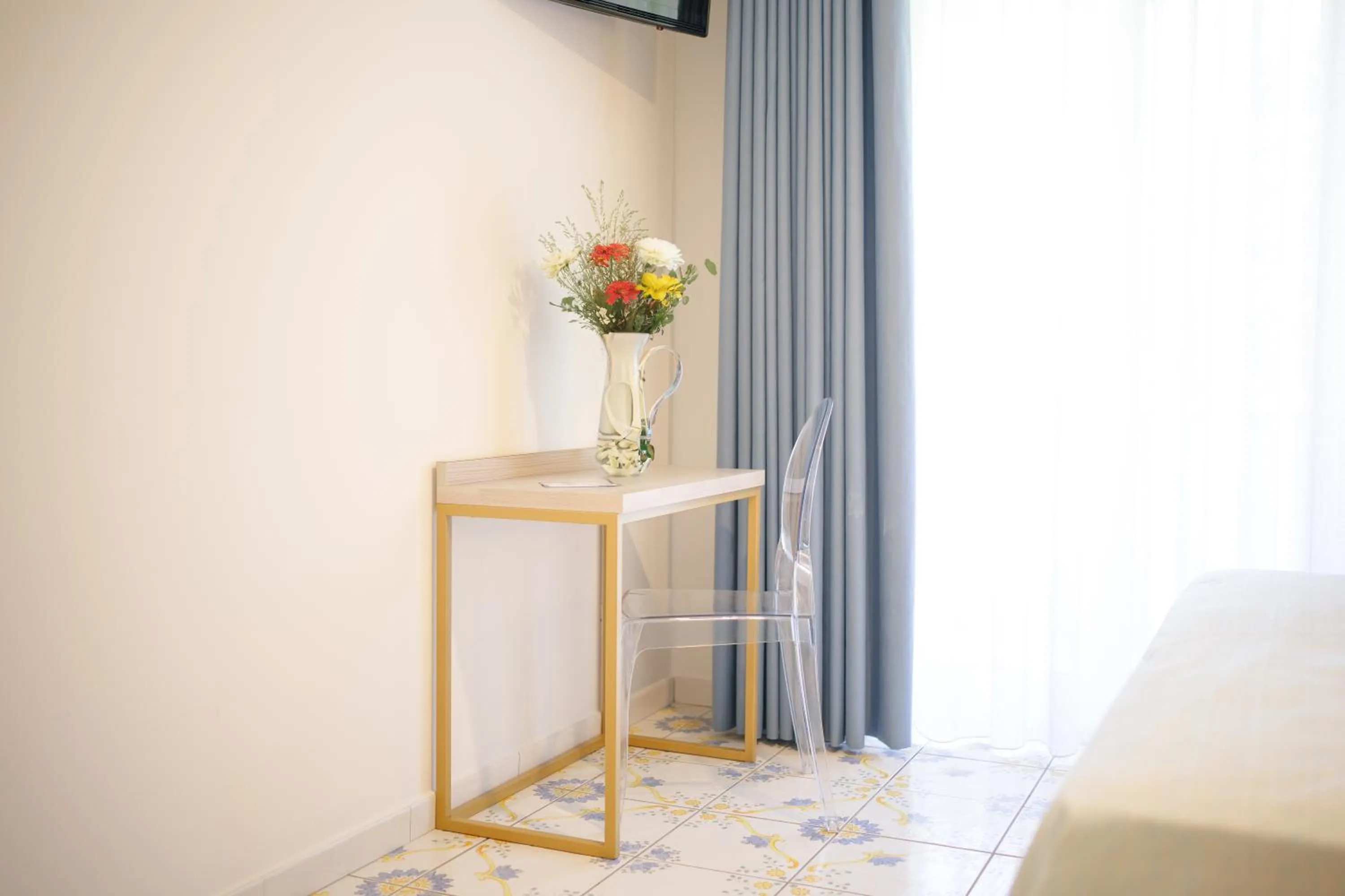 Decorative detail, Bed in Villa Maredona