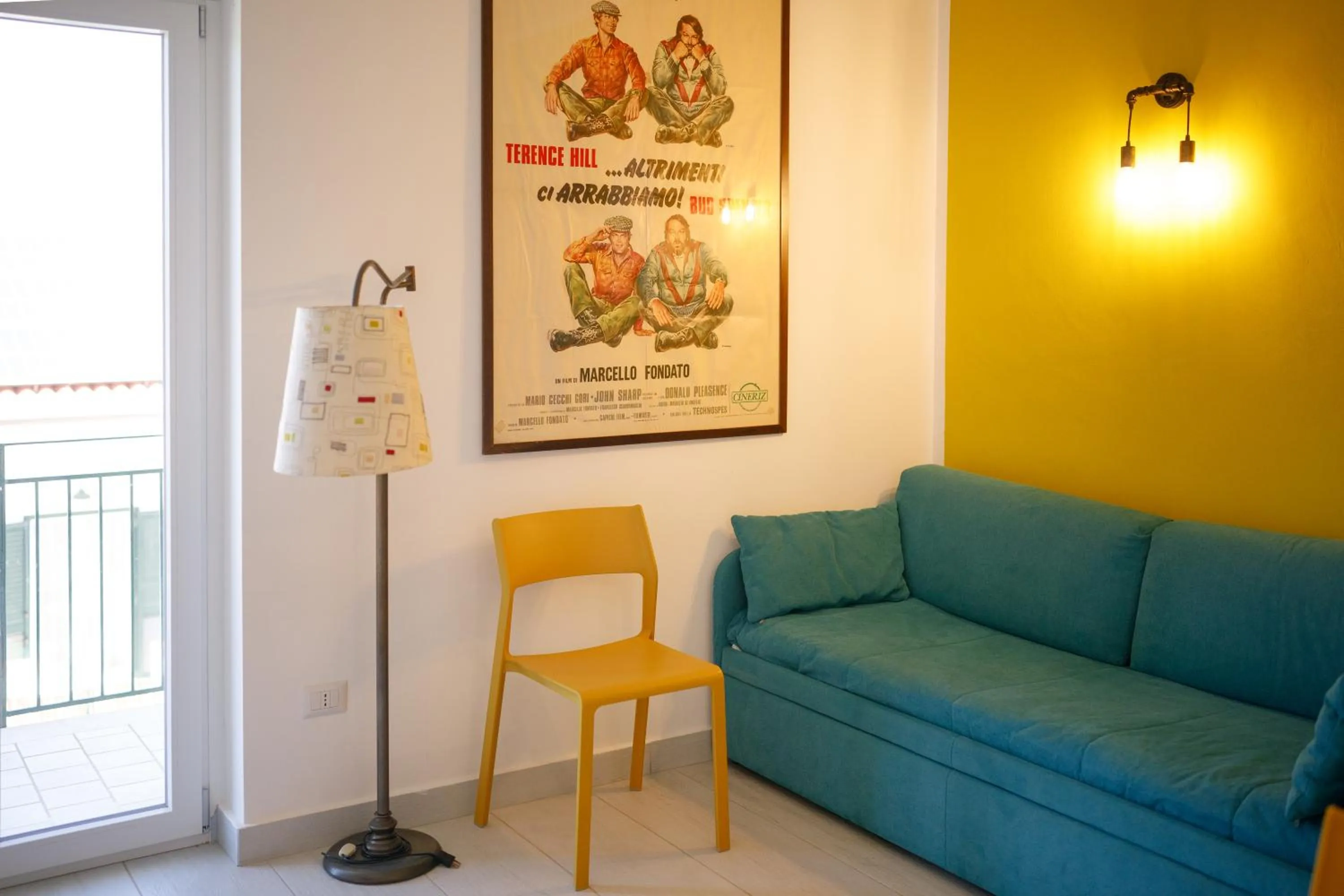 Seating area in Villa Maredona