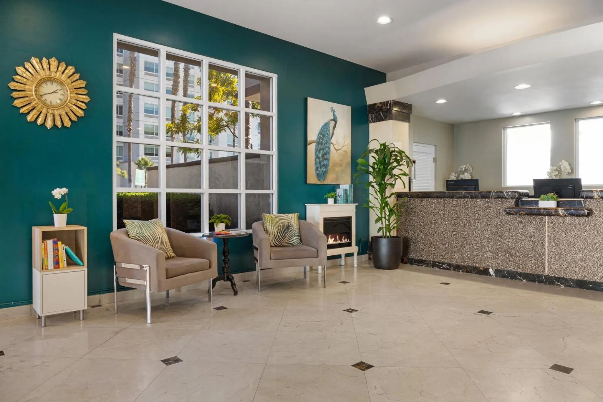 Lobby or reception in Peacock Suites