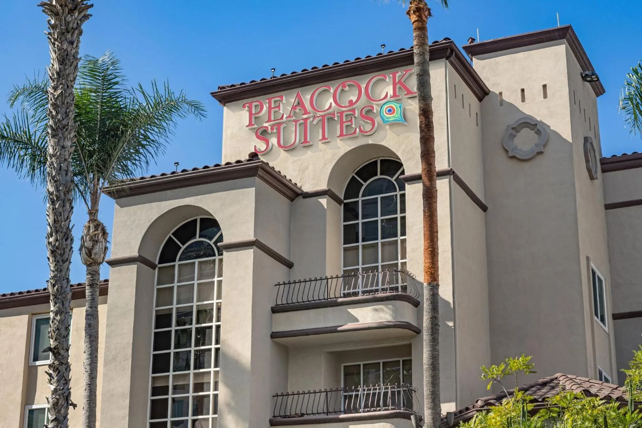 Property building in Peacock Suites