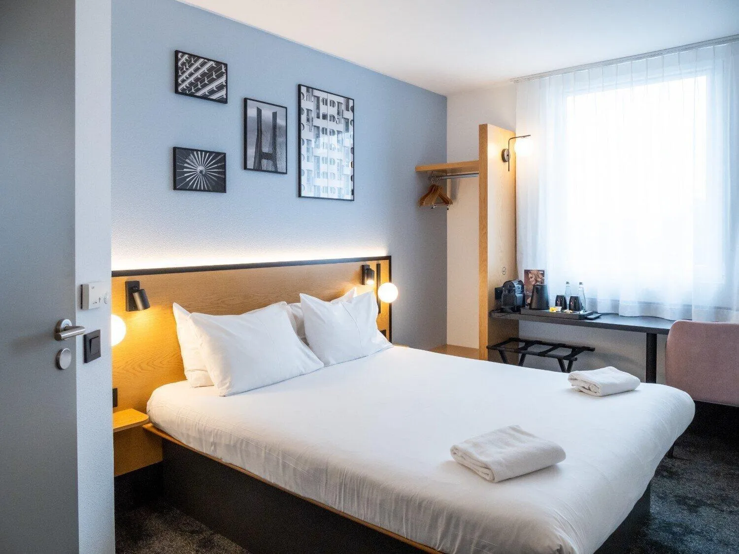 Photo of the whole room, Bed in B&B HOTEL Wrocław Centrum