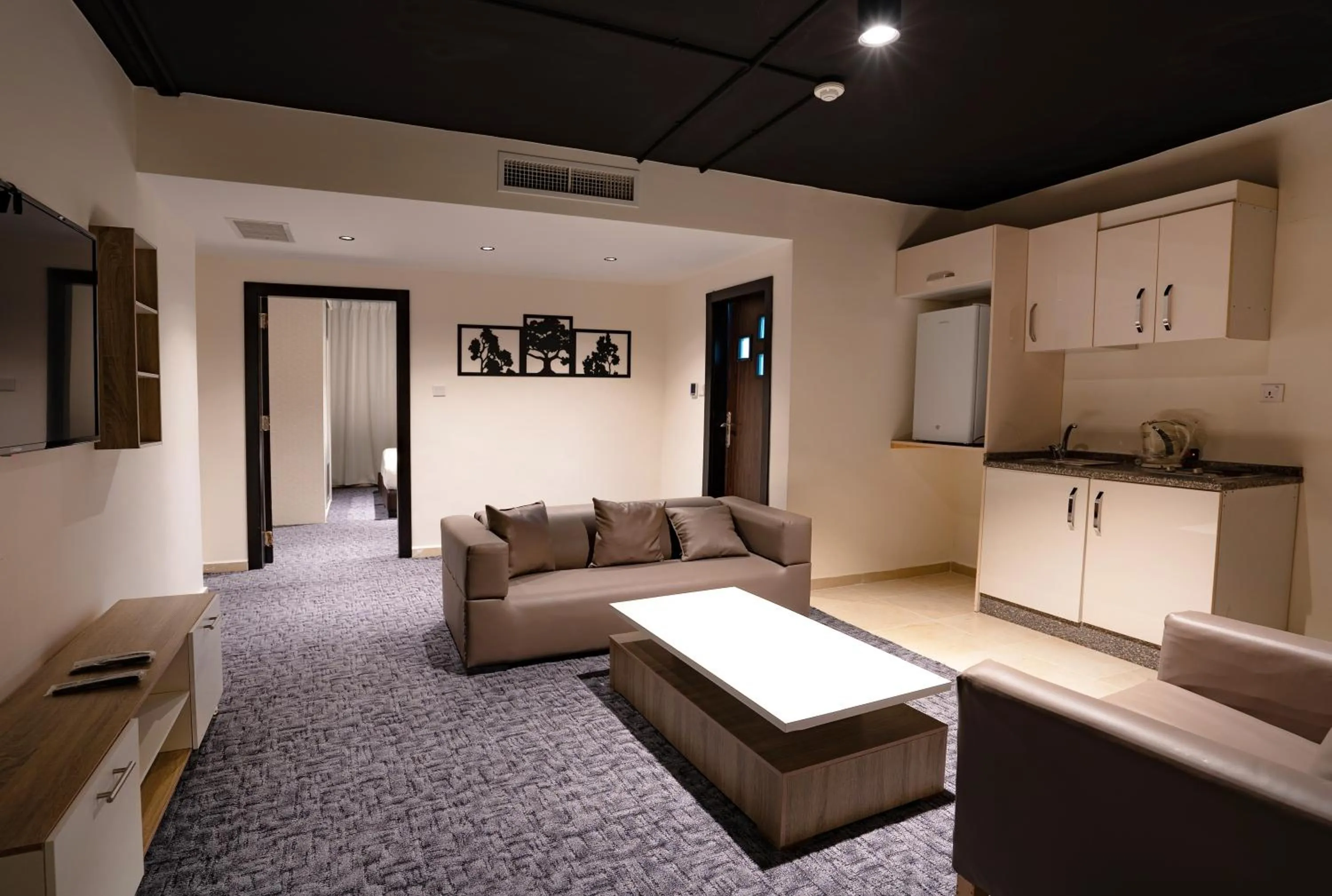 Living room in Diamond Hotel