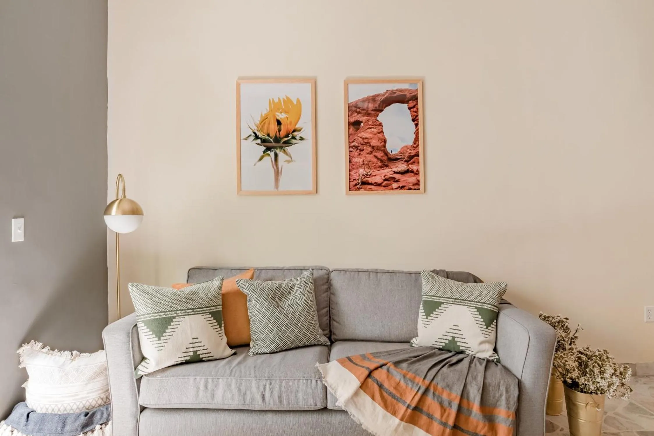 Living room in Casa Alexia