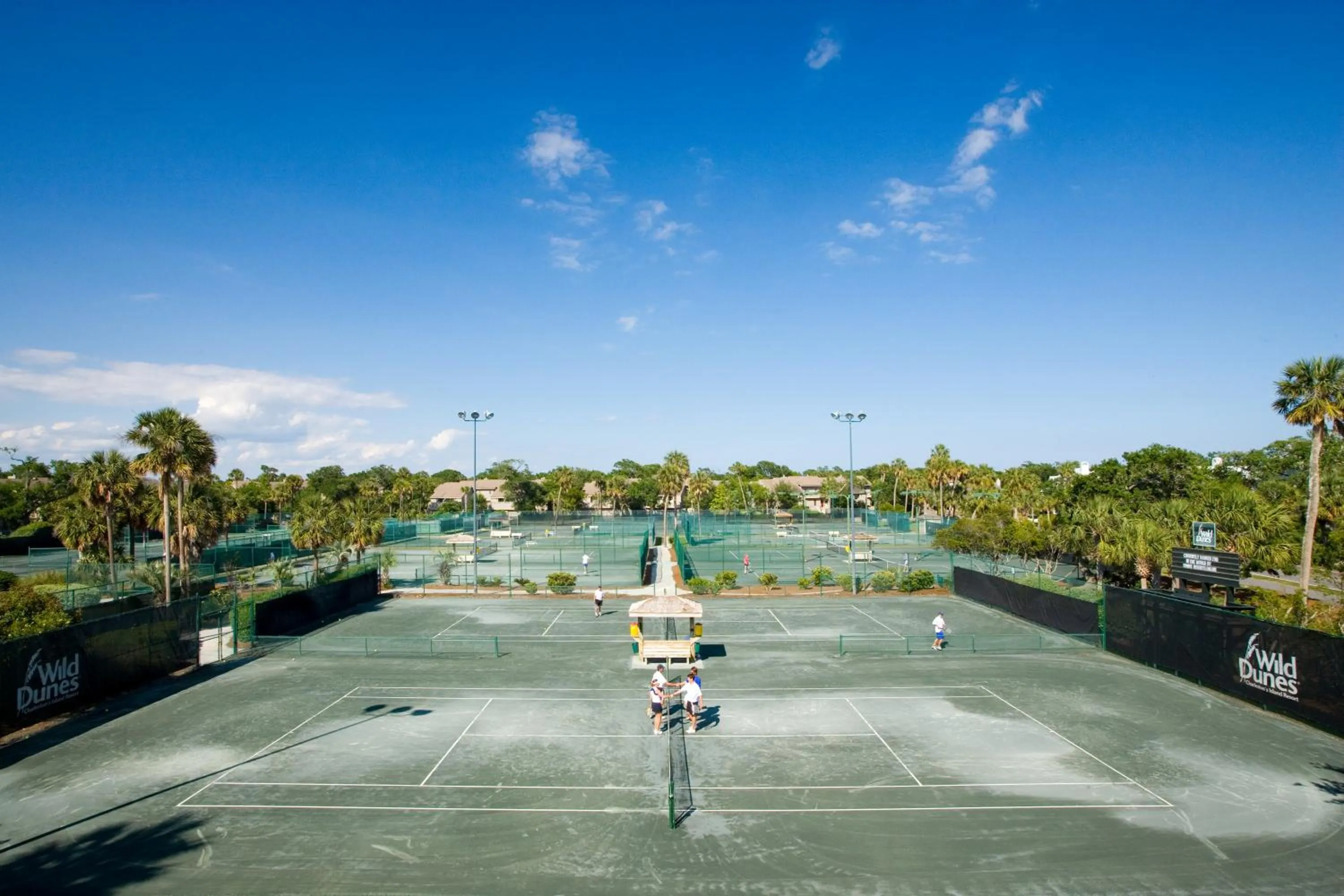 Tennis court in Wild Dunes Resort - Sweetgrass Inn and Boardwalk Inn