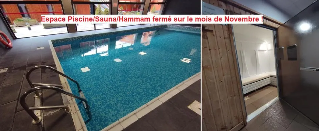 Swimming pool in Résidence Le Pic de l'Ours