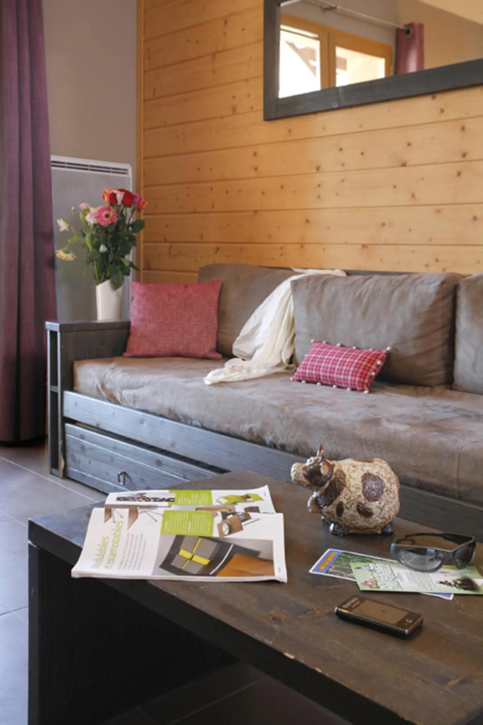 Living room in Résidence Le Pic de l'Ours