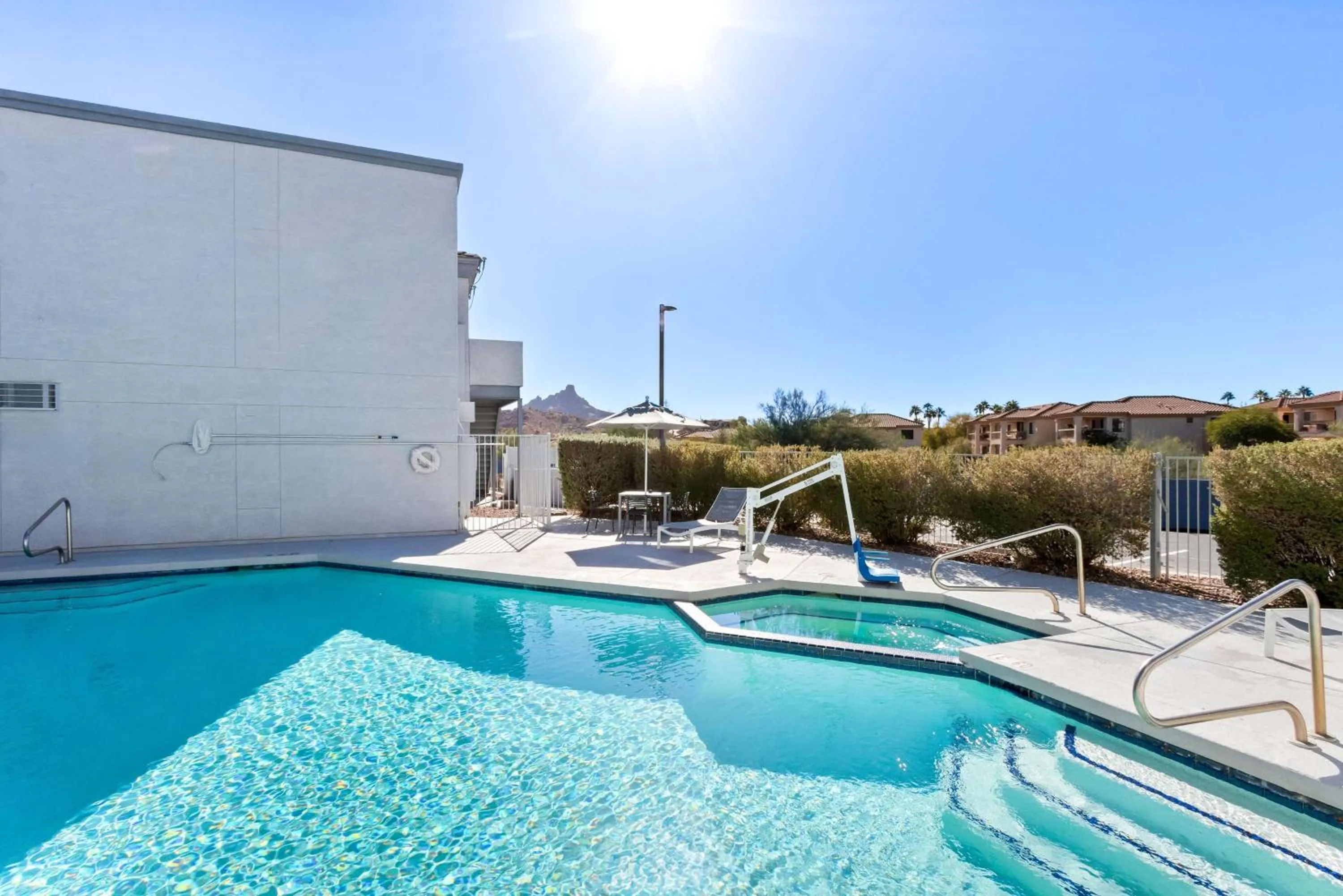 Pool view in Spark by Hilton Fountain Hills Scottsdale