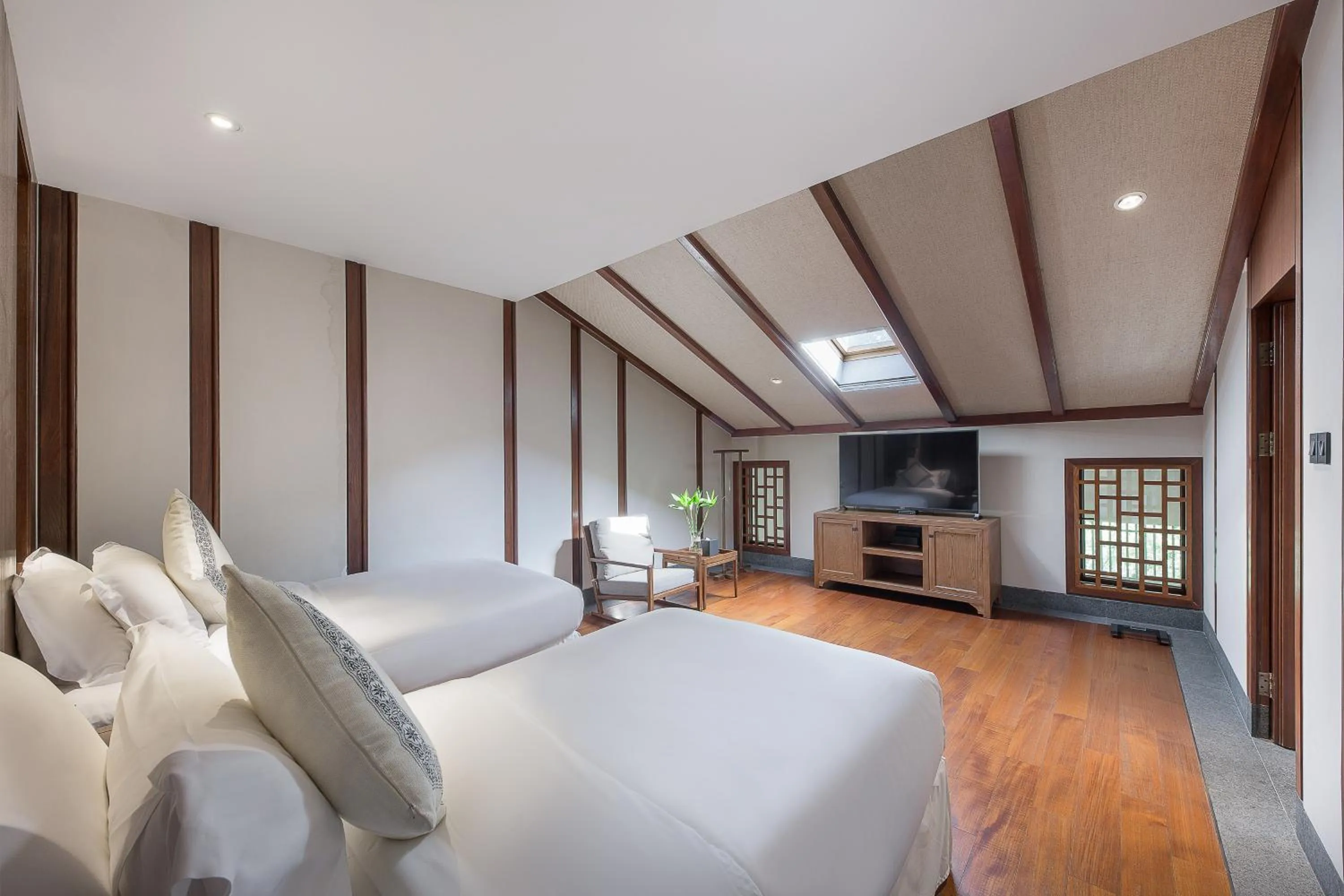 Photo of the whole room, Bed in Hefu Hotel