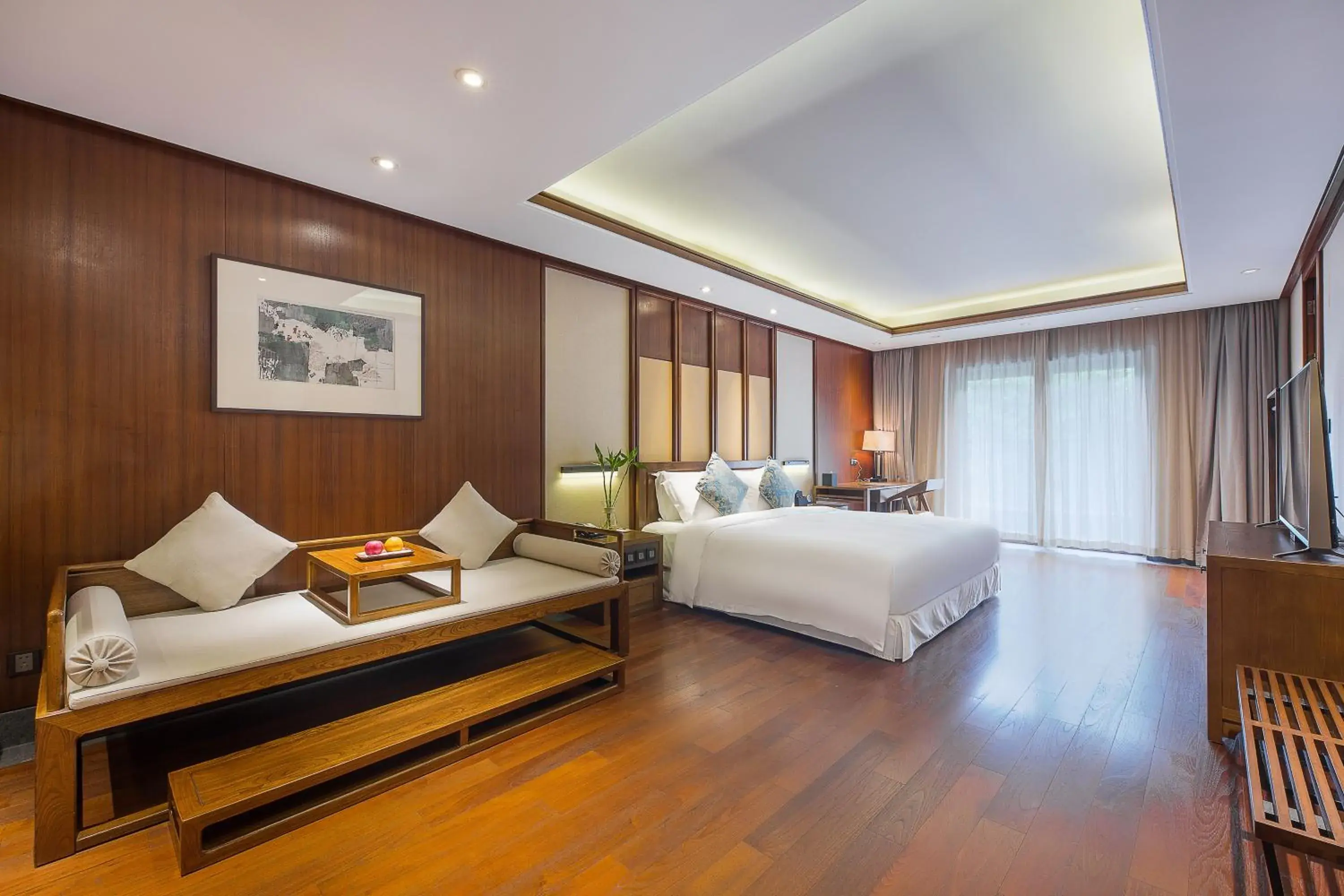 King Room with Mountain View - single occupancy in Hefu Hotel King Room with Mountain View - single occupancy in Hefu Hotel