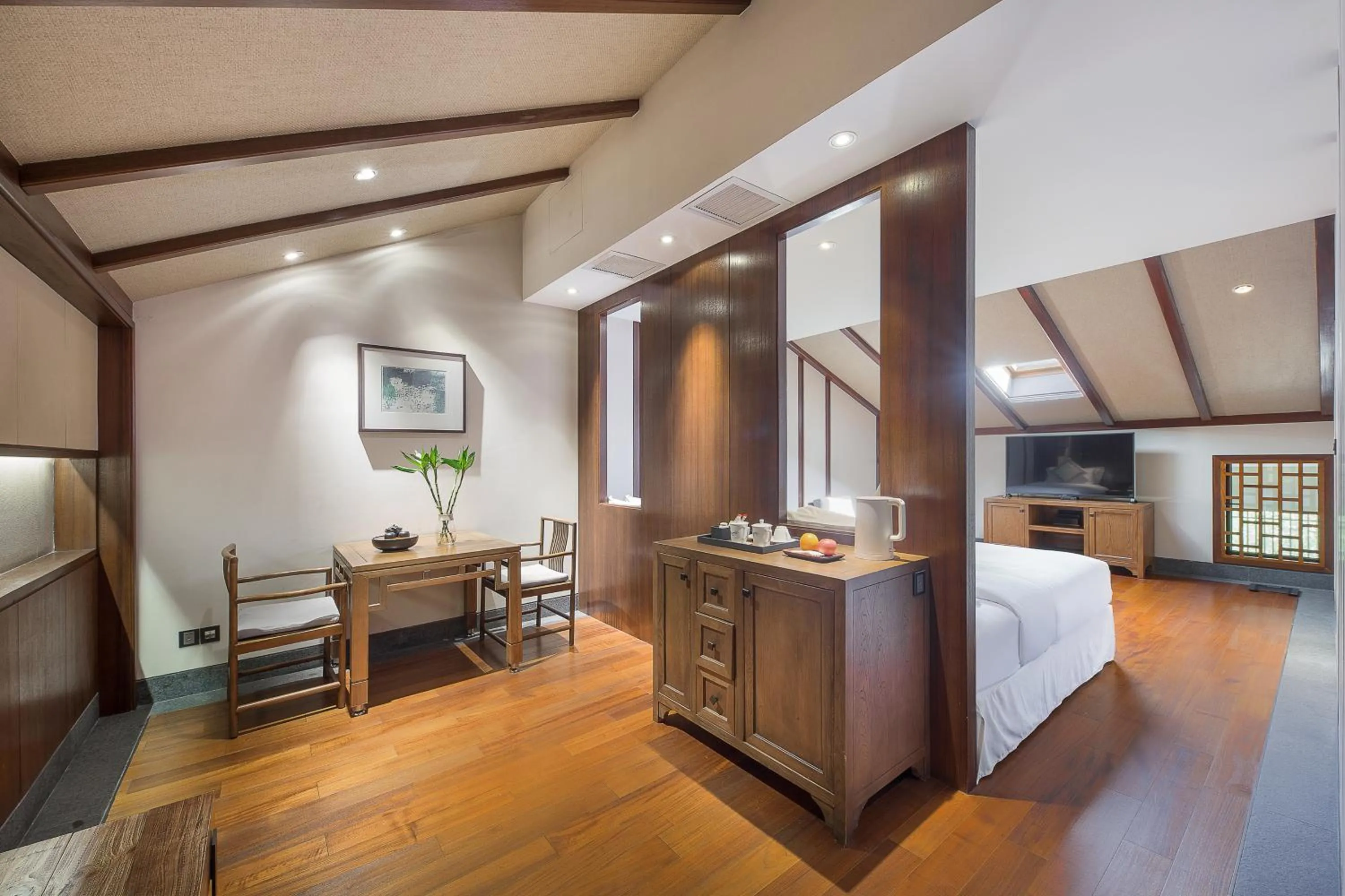 Seating area in Hefu Hotel