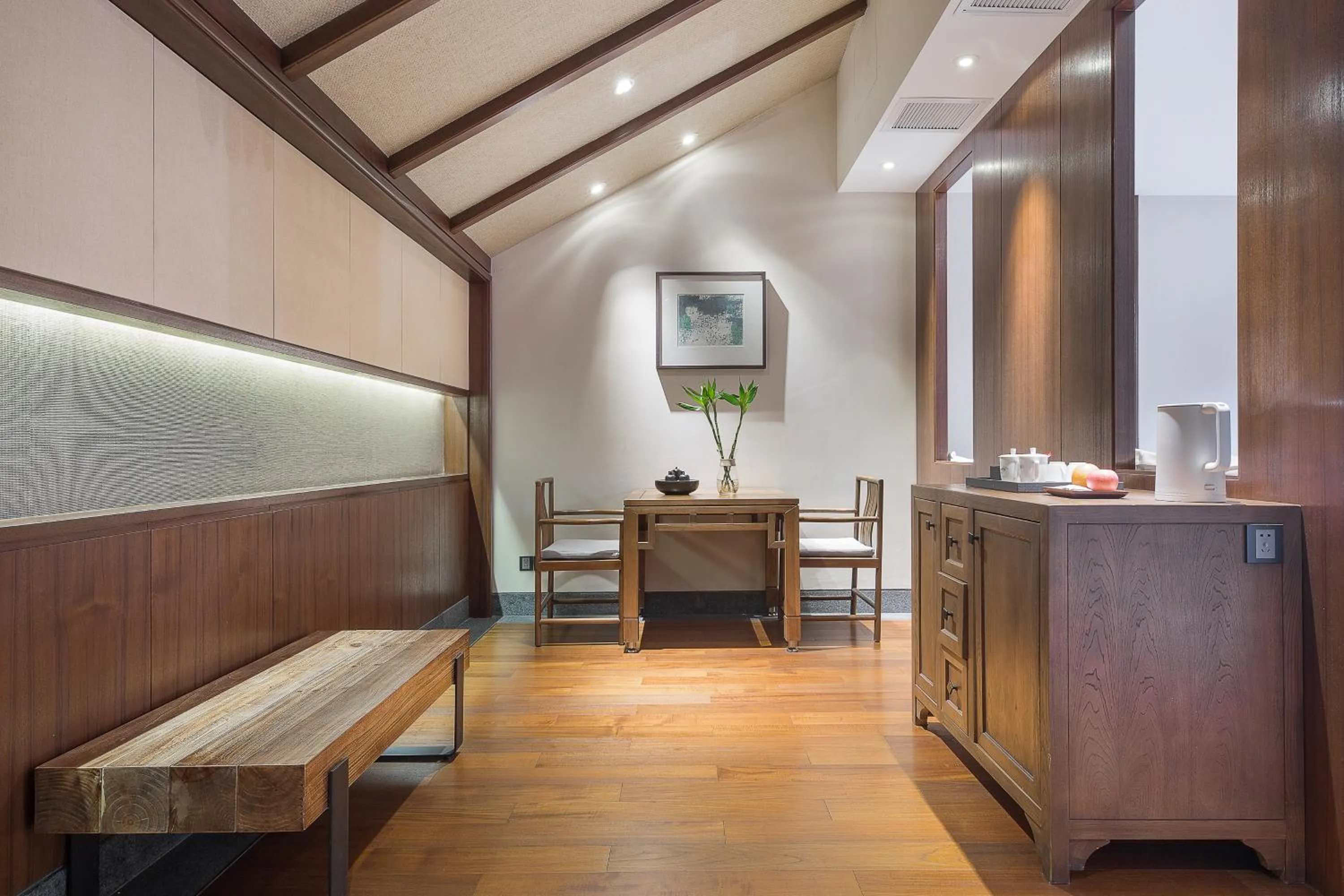 Seating area in Hefu Hotel