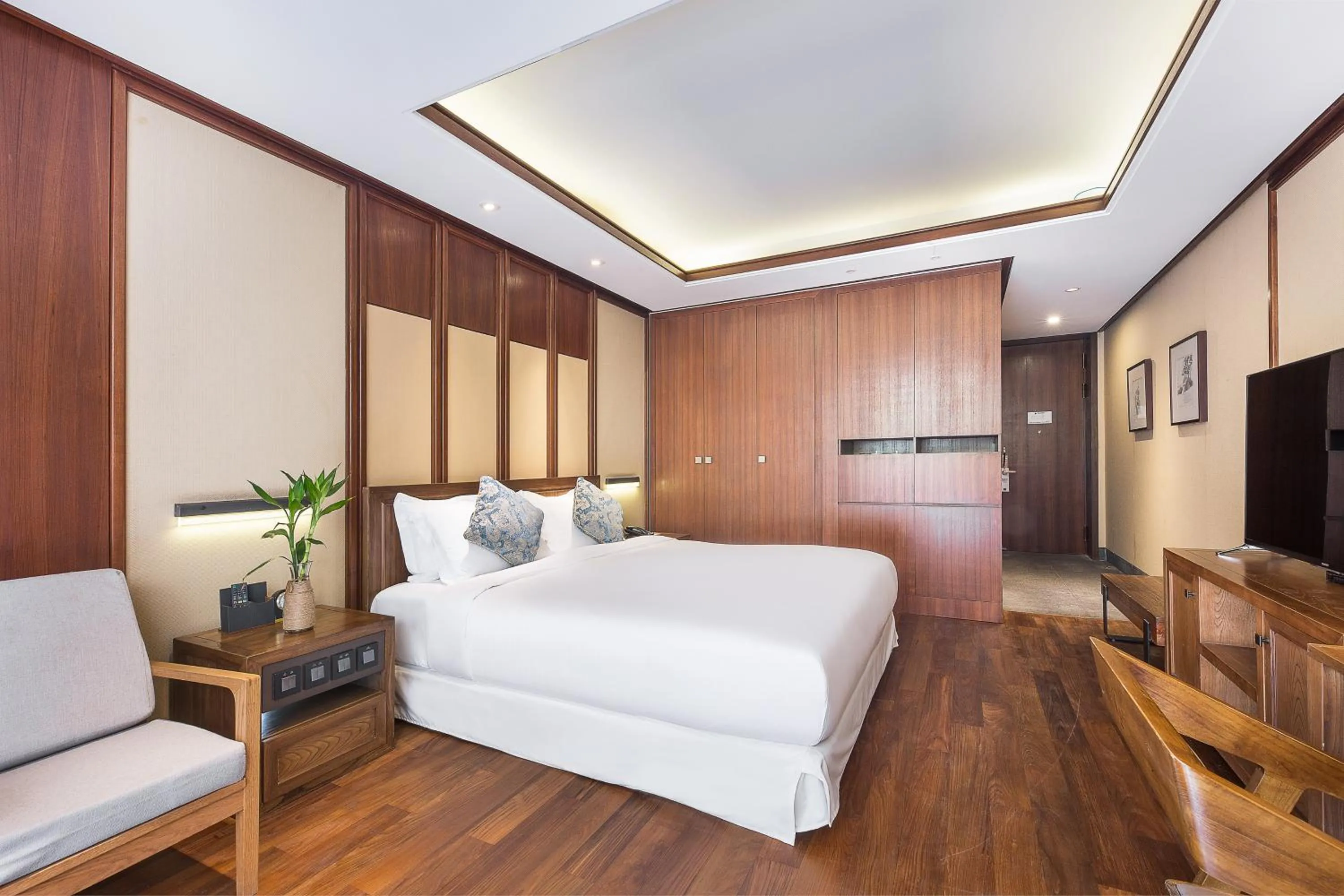 Photo of the whole room, Bed in Hefu Hotel