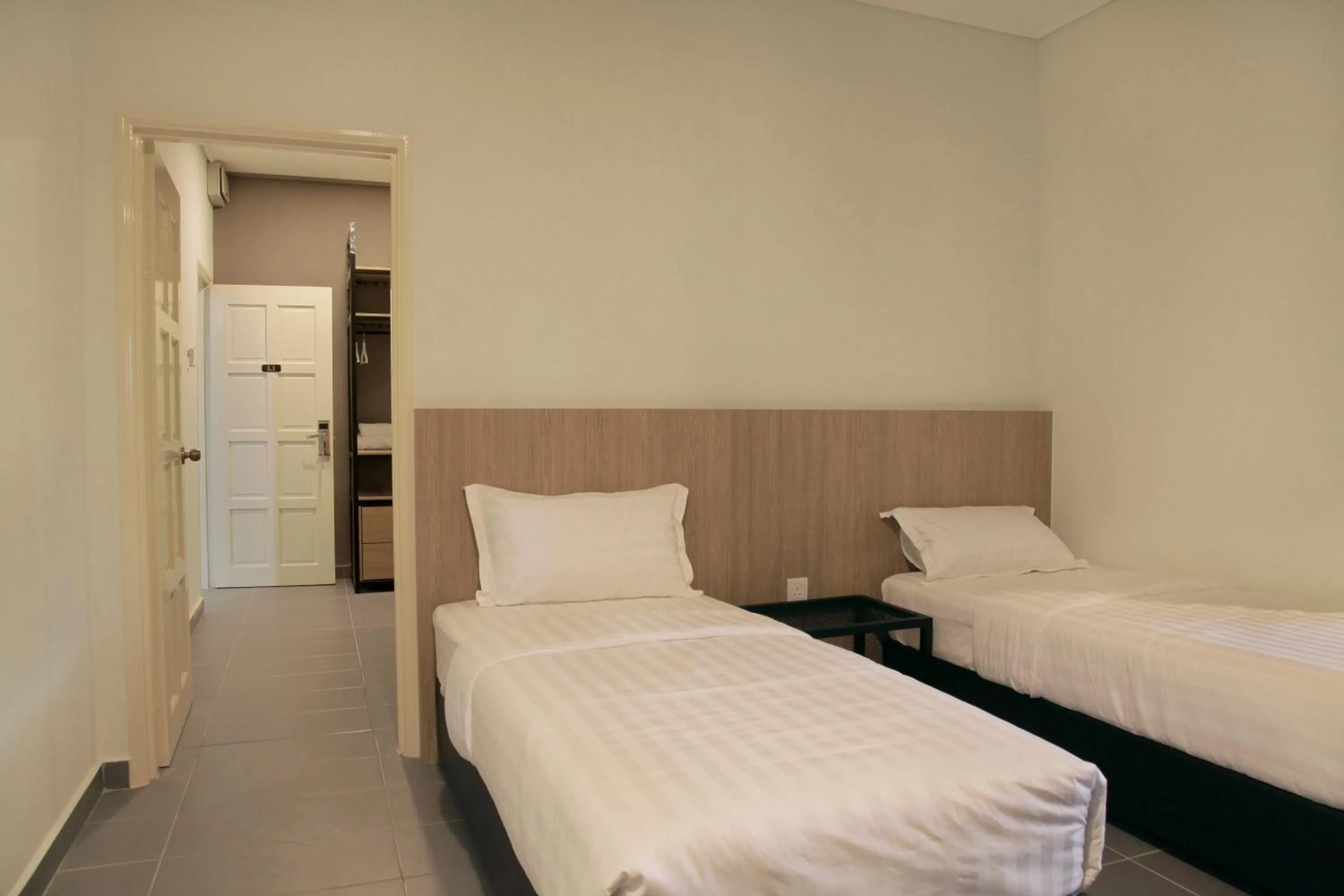 Bed in Hotel ali Imran