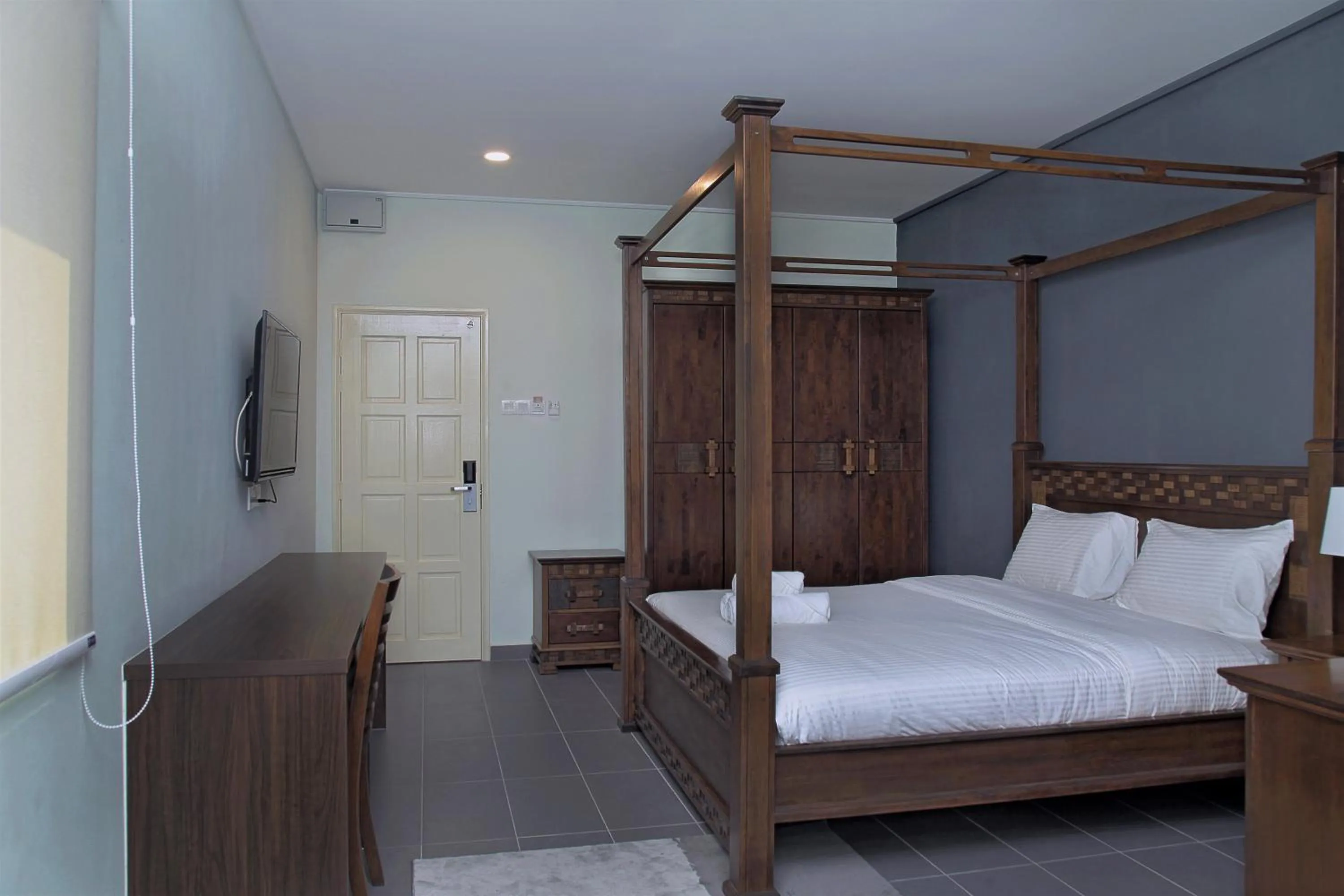 Bed in Hotel ali Imran