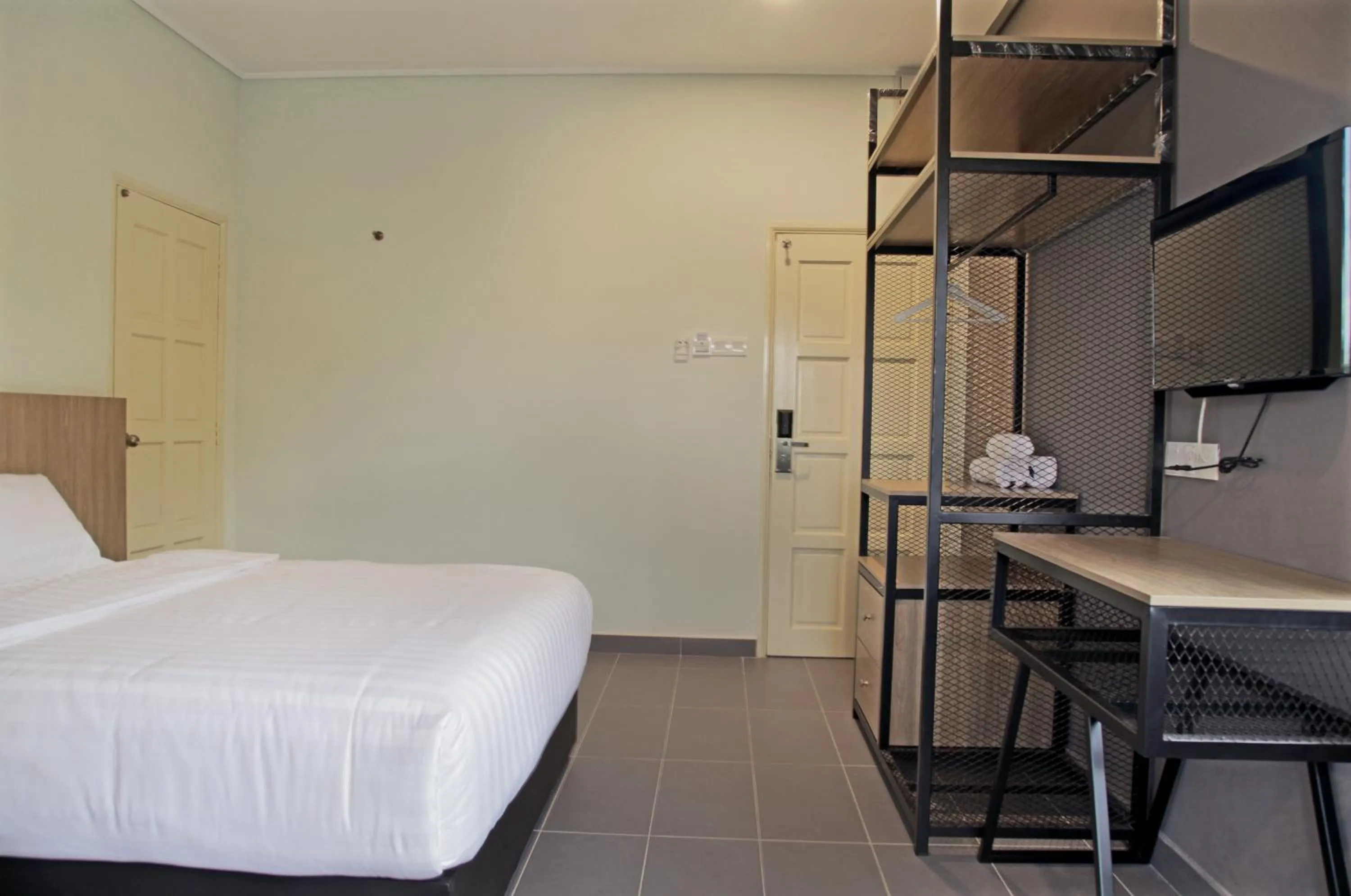 Bed in Hotel ali Imran