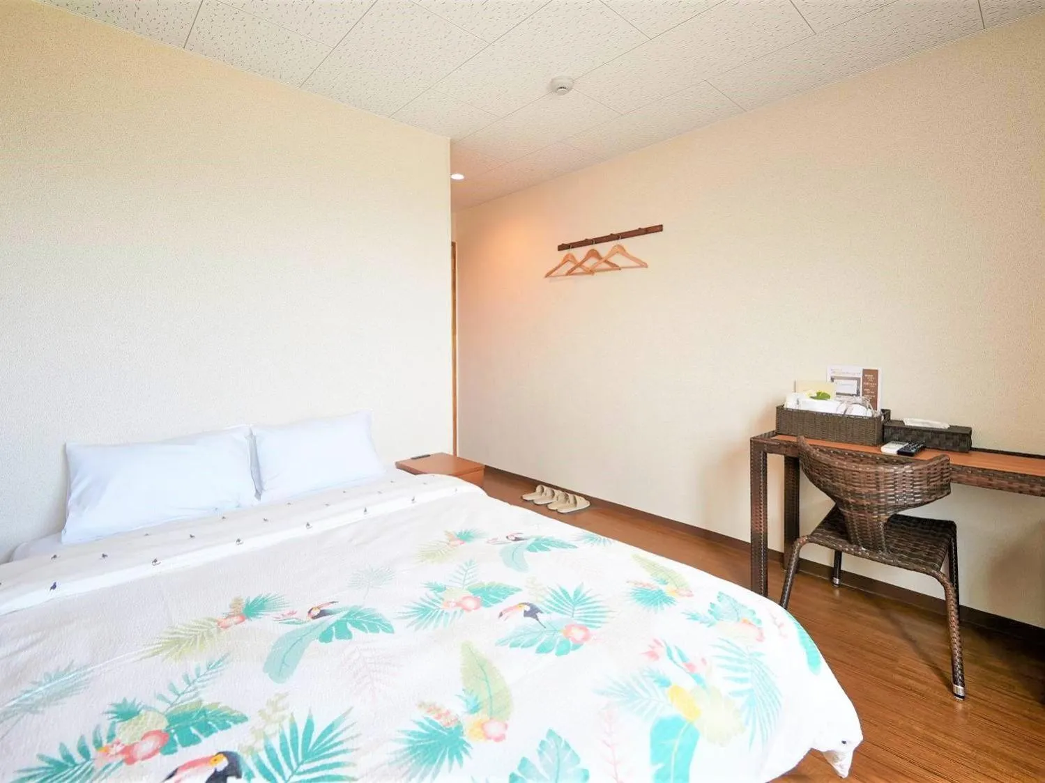 Bed in 民宿さざんか