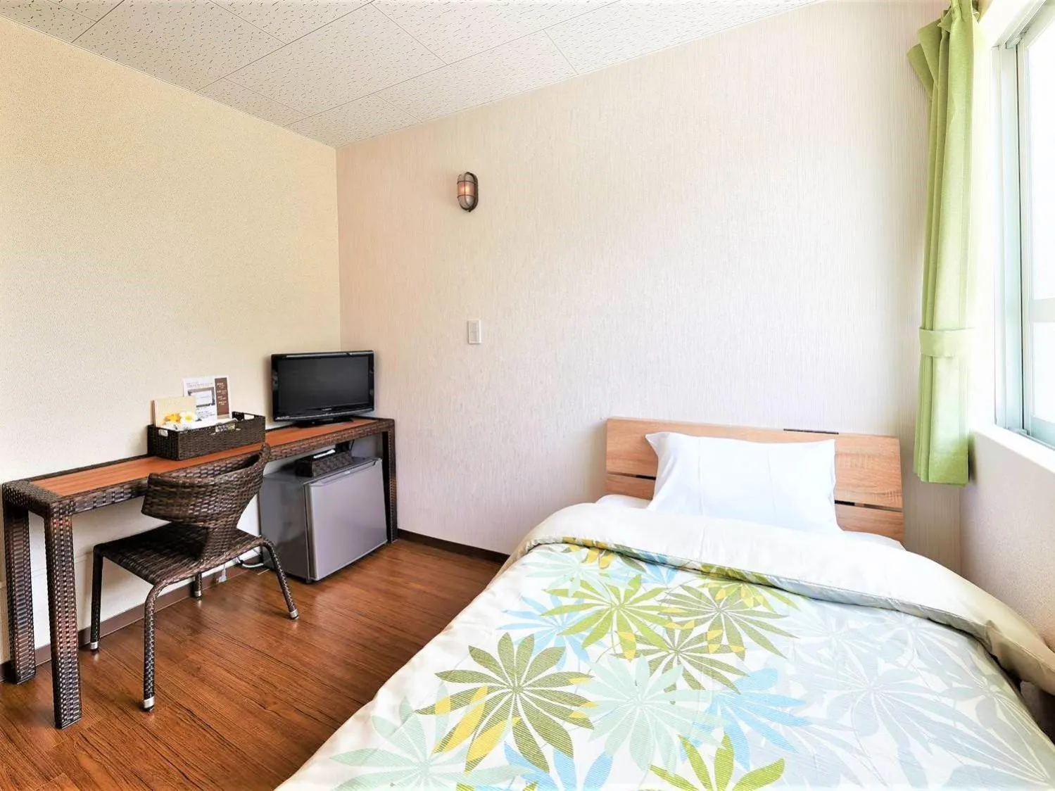 Bed in 民宿さざんか