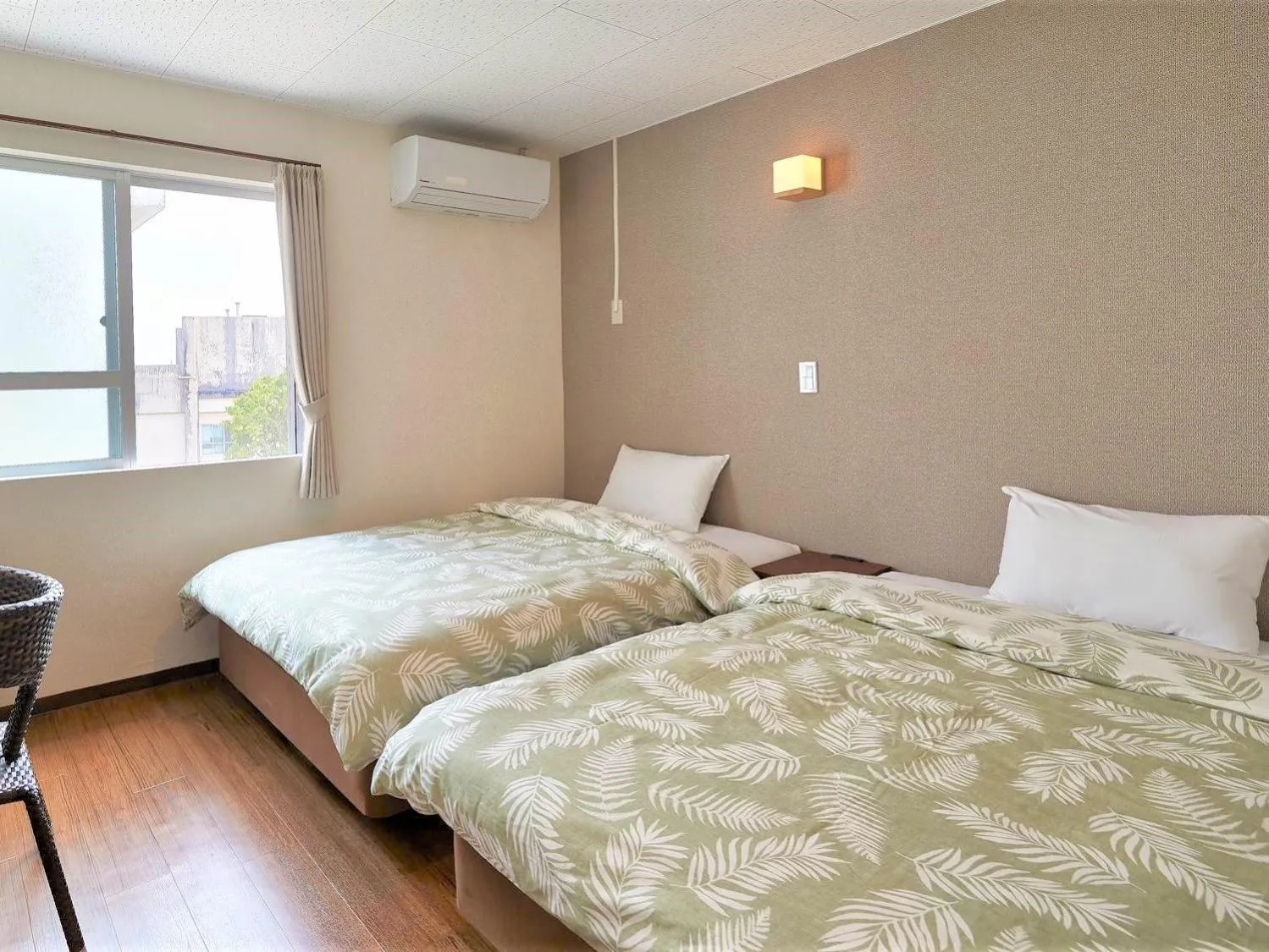 Bed in 民宿さざんか